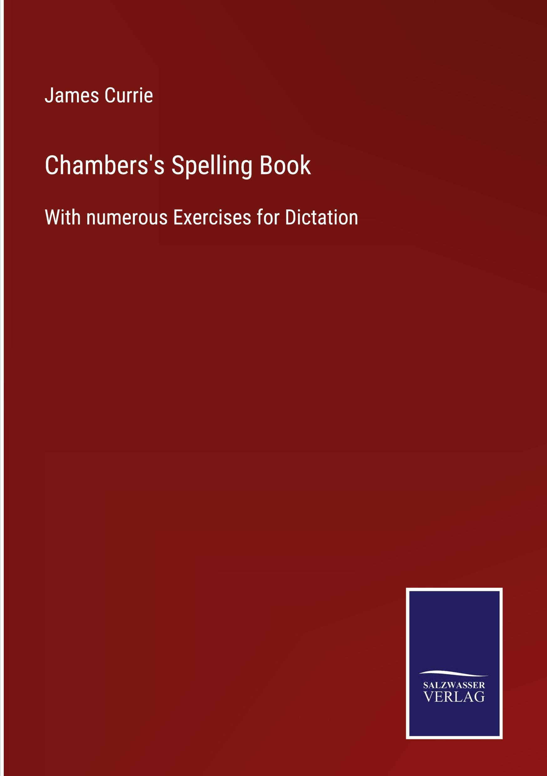 Vorderes Coverbild Chambers's Spelling Book