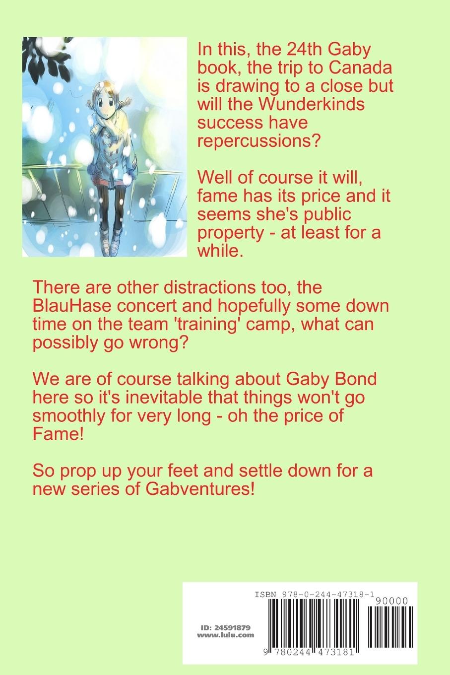 Rückseitencover Gaby - Fame