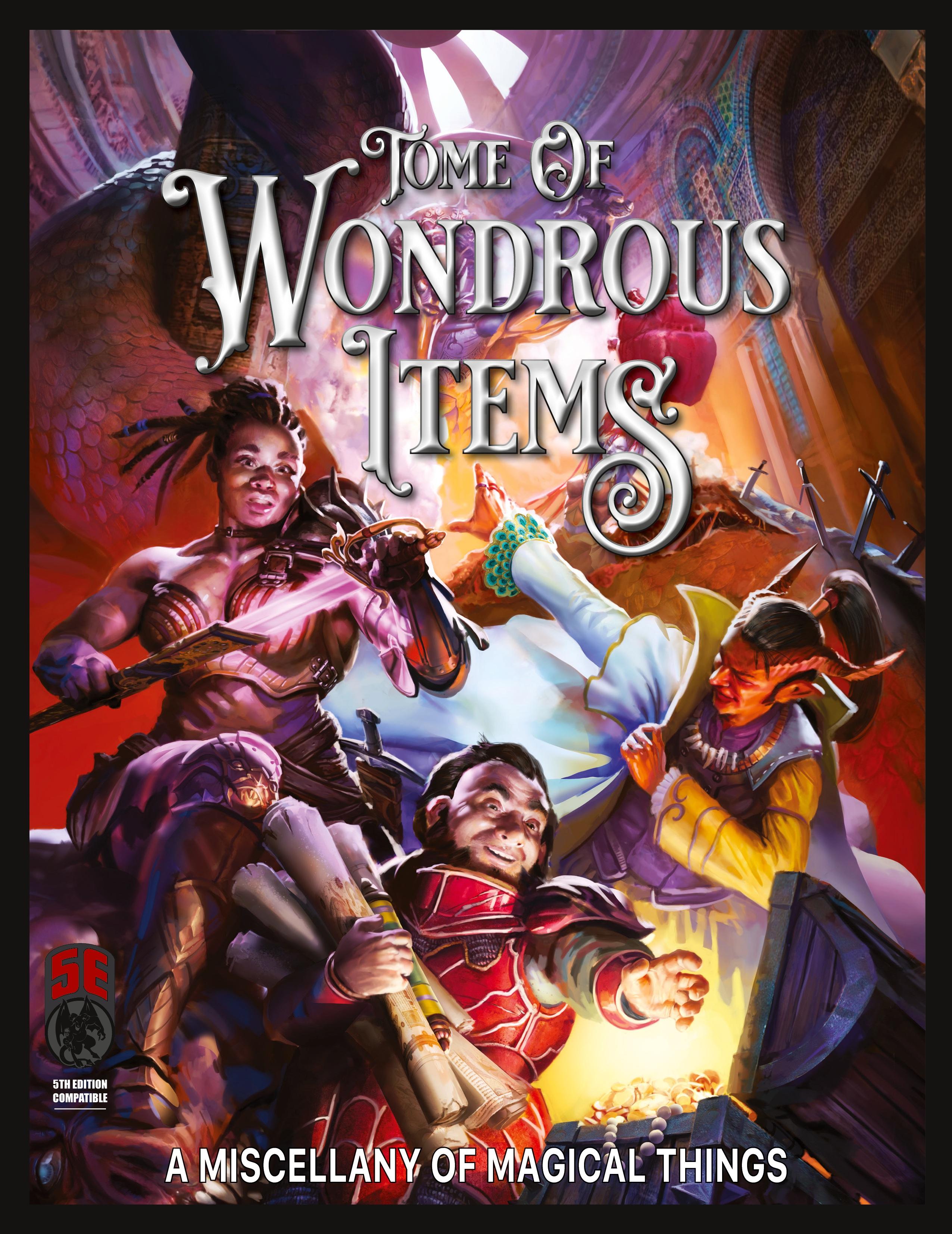 Vorderes Coverbild Tome of Wondrous Items 5E