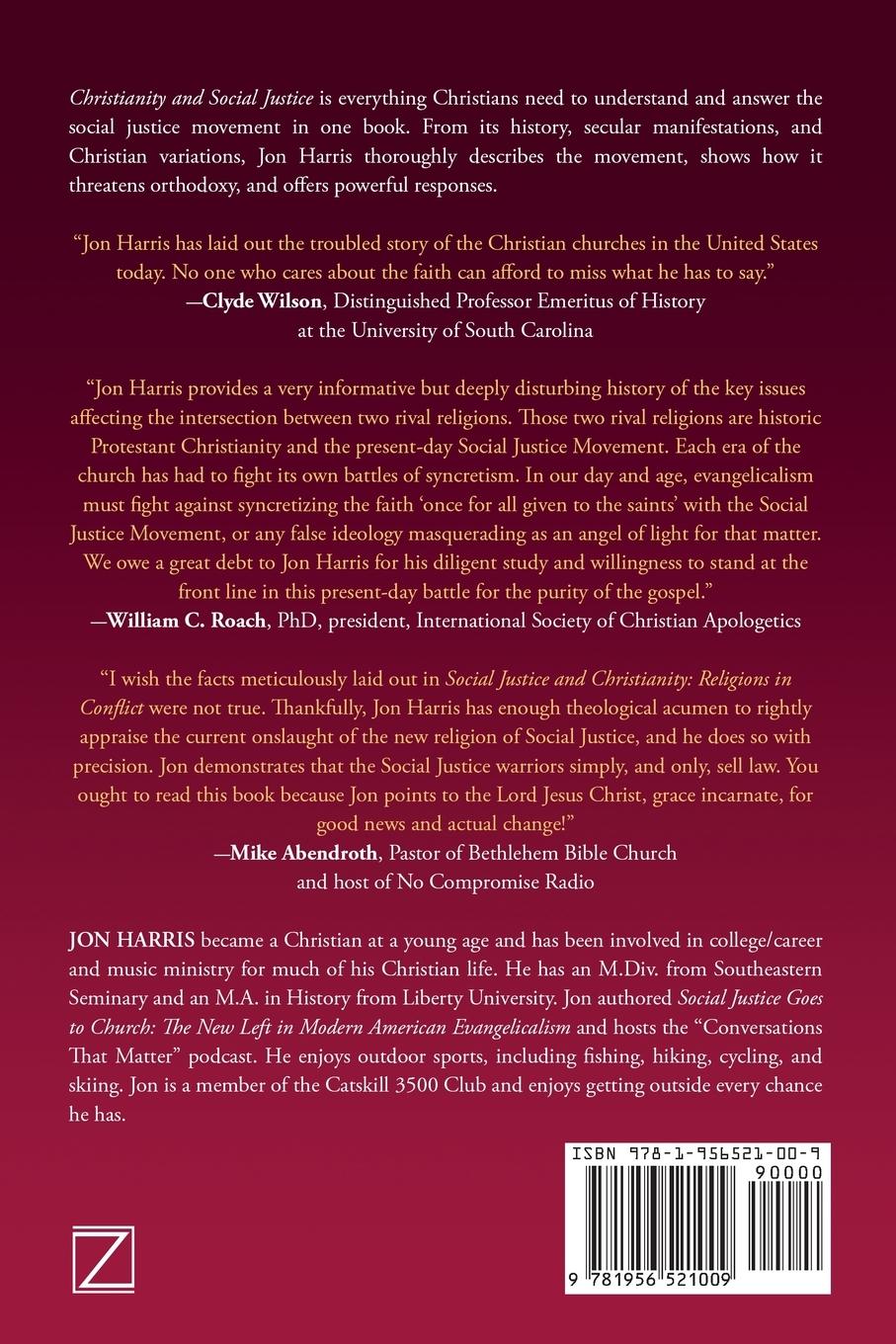 Rückseitencover Christianity and Social Justice