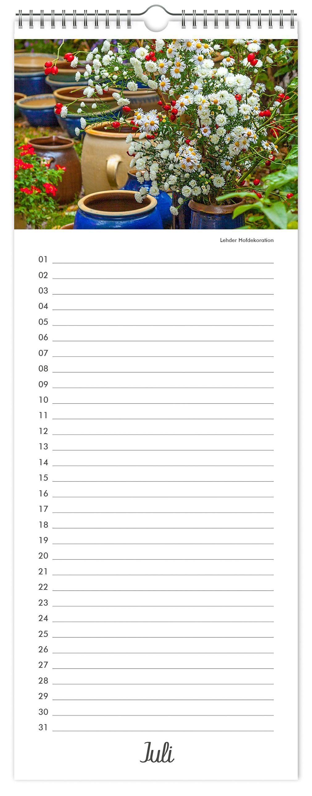 Beispielinhalt (Bild) Kalender Geburtstagskalender Spreewald