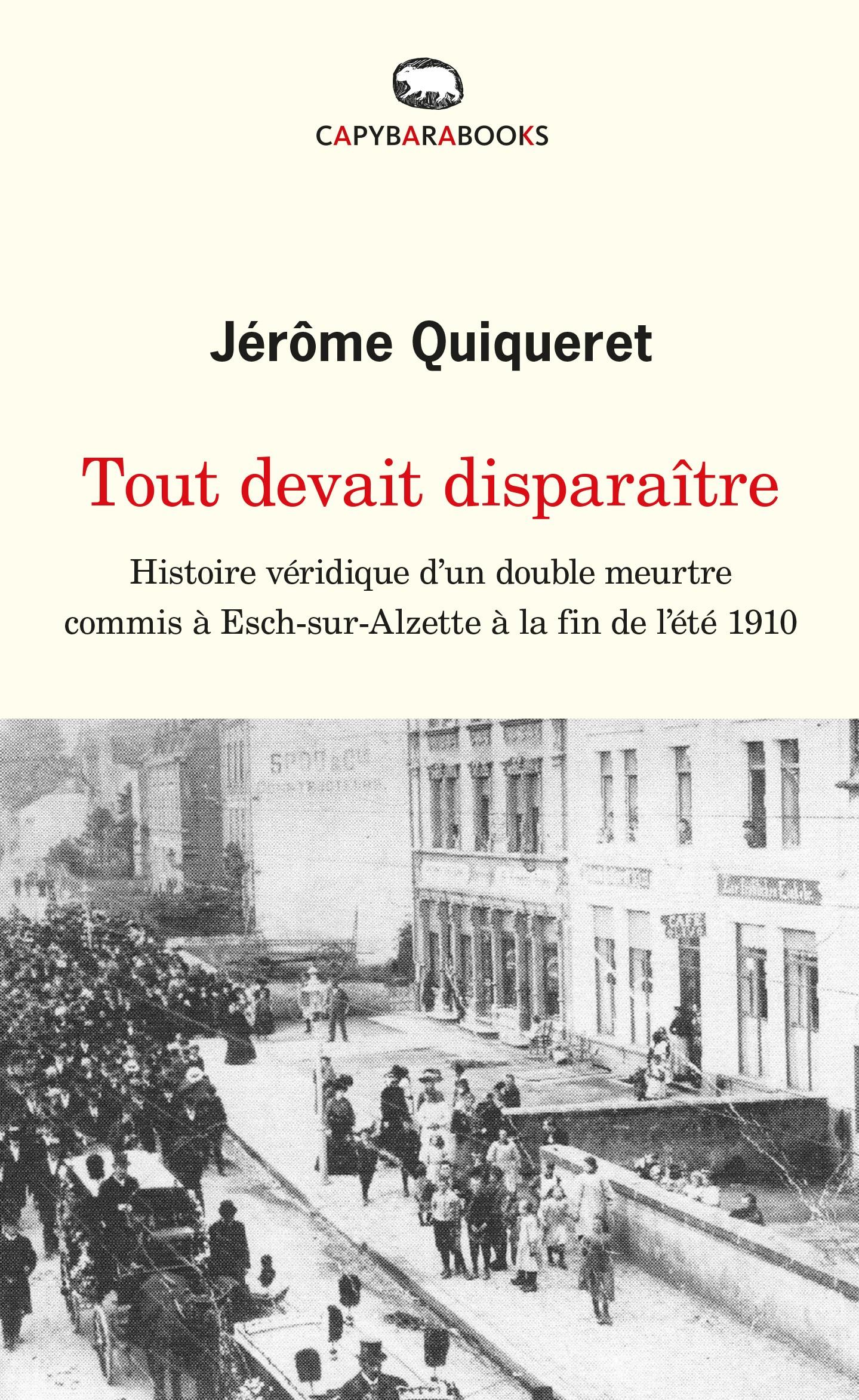 Vorderes Coverbild Tout devait disparaître