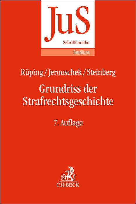 Vorderes Coverbild Grundriss der Strafrechtsgeschichte