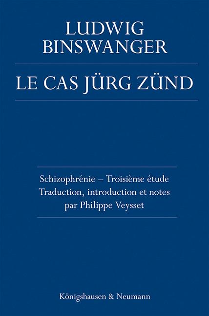 Vorderes Coverbild Le Cas Jürg Zünd