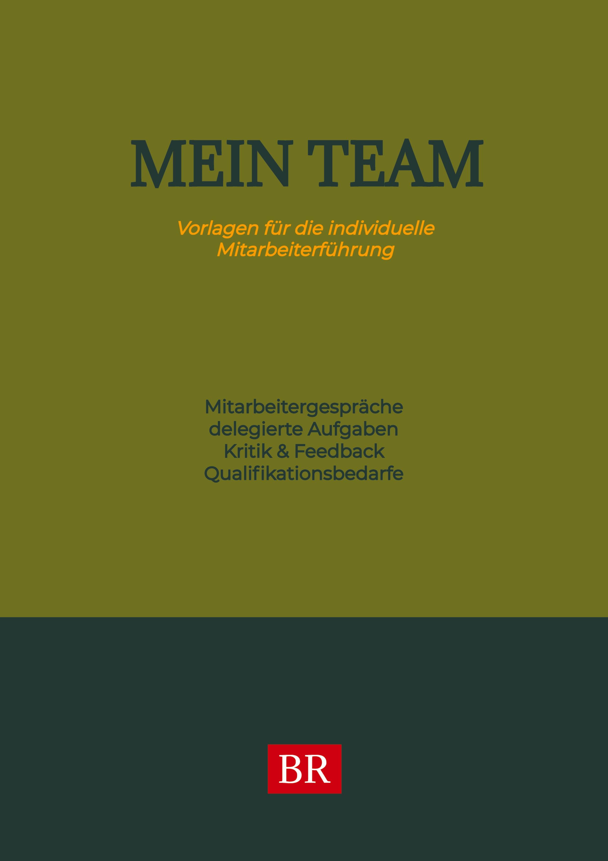 Vorderes Coverbild Mein Team