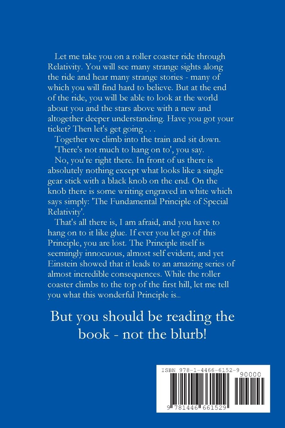 Rückseitencover A Rollercoaster Ride Through Relativity