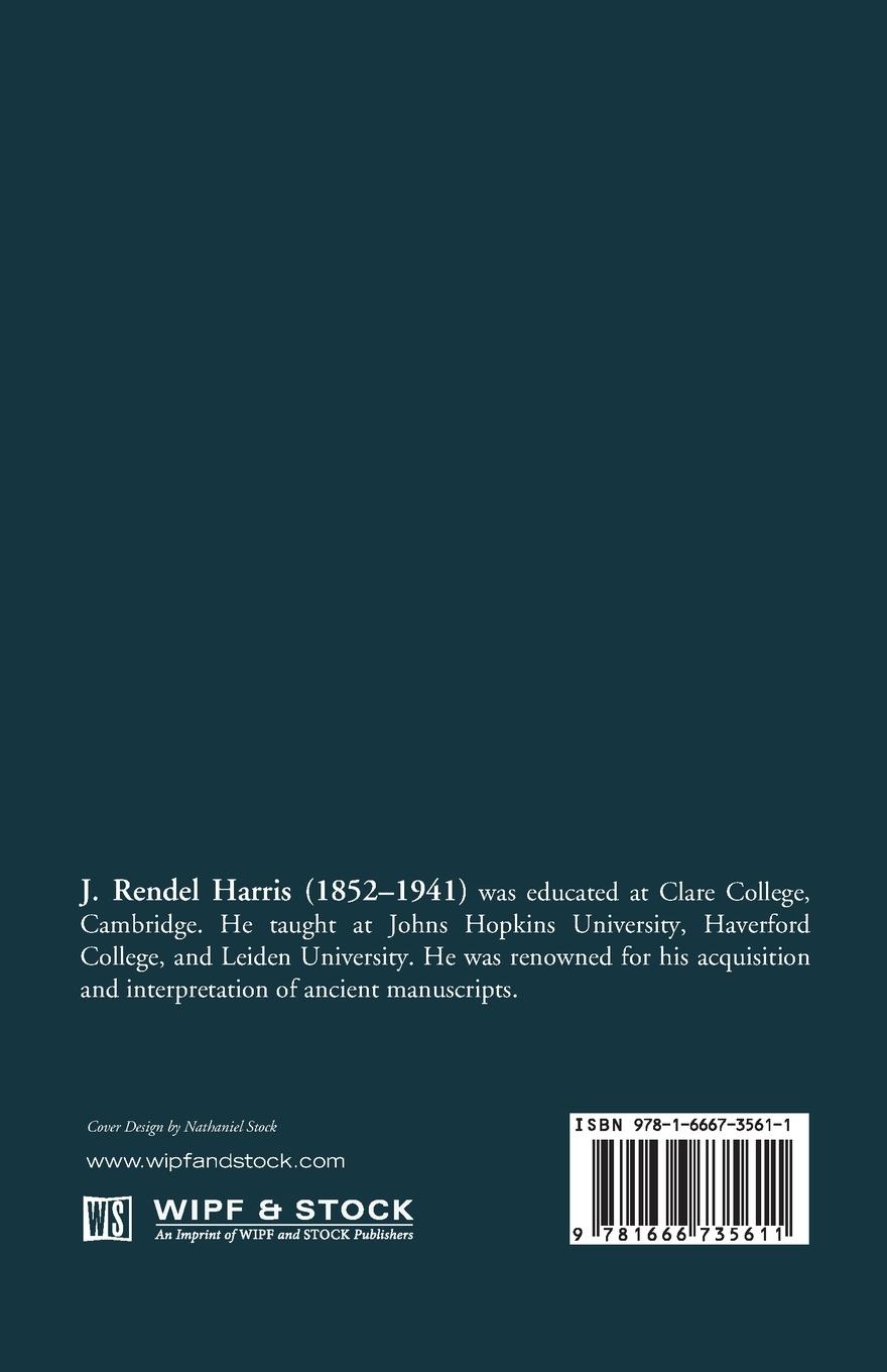 Rückseitencover The Origin of the Prologue to St. John's Gospel