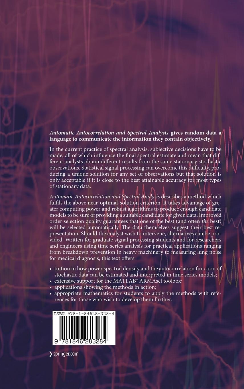 Rückseitencover Automatic Autocorrelation and Spectral Analysis