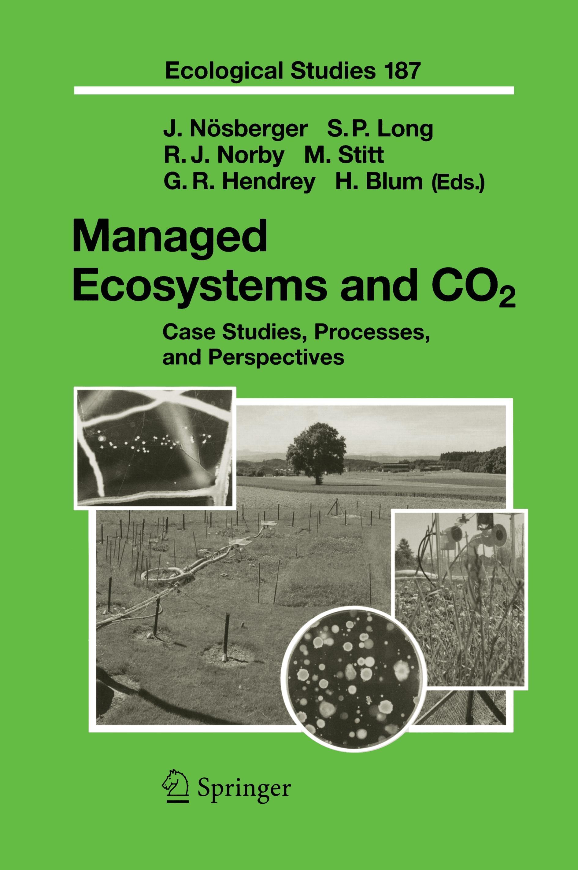 Vorderes Coverbild Managed Ecosystems and CO2