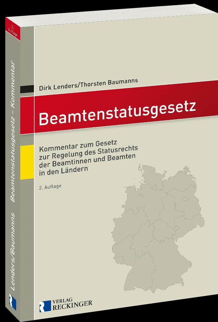 Vorderes Coverbild Beamtenstatusgesetz