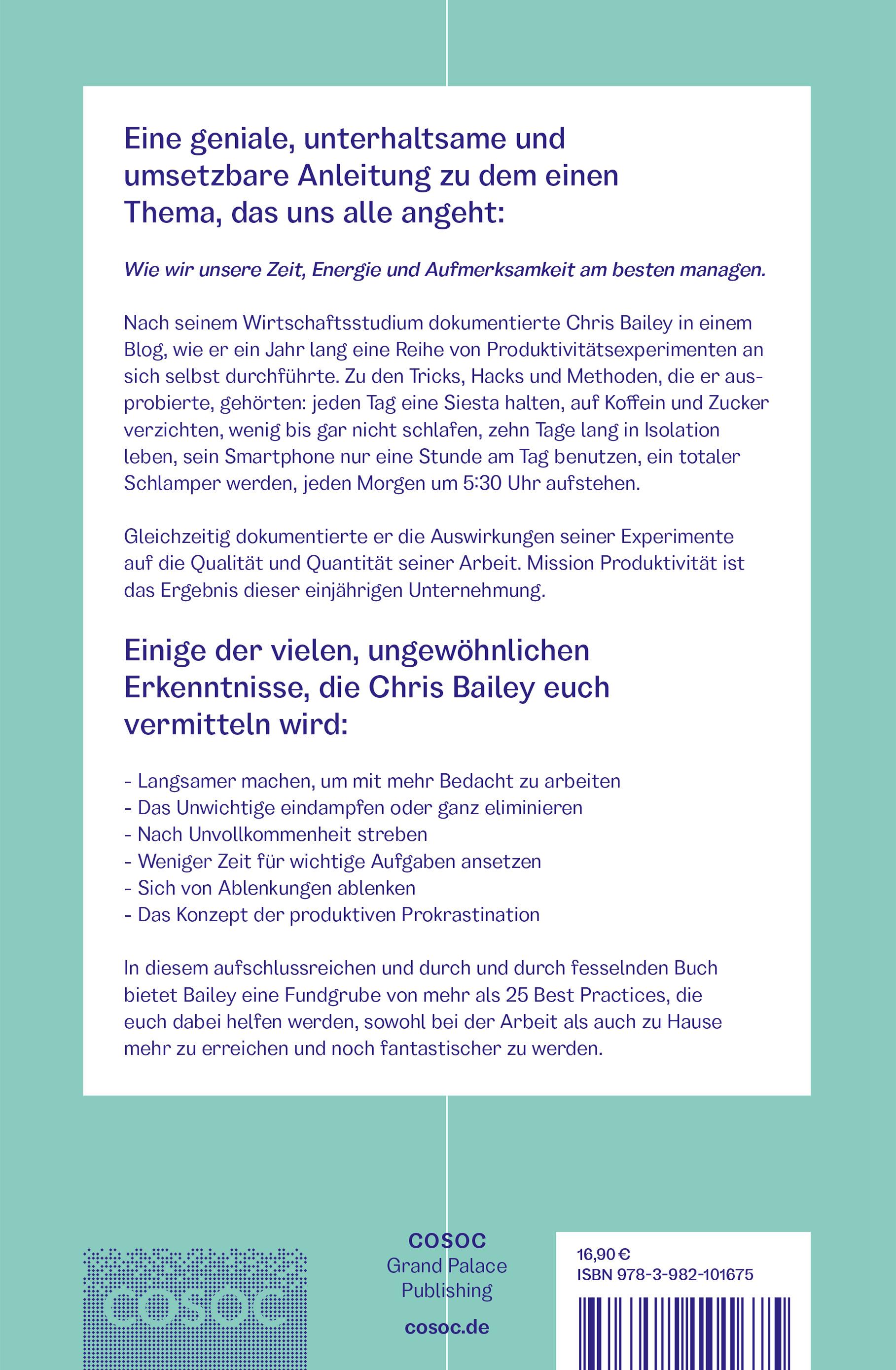 Beispielinhalt (Bild) Mission Produktivität