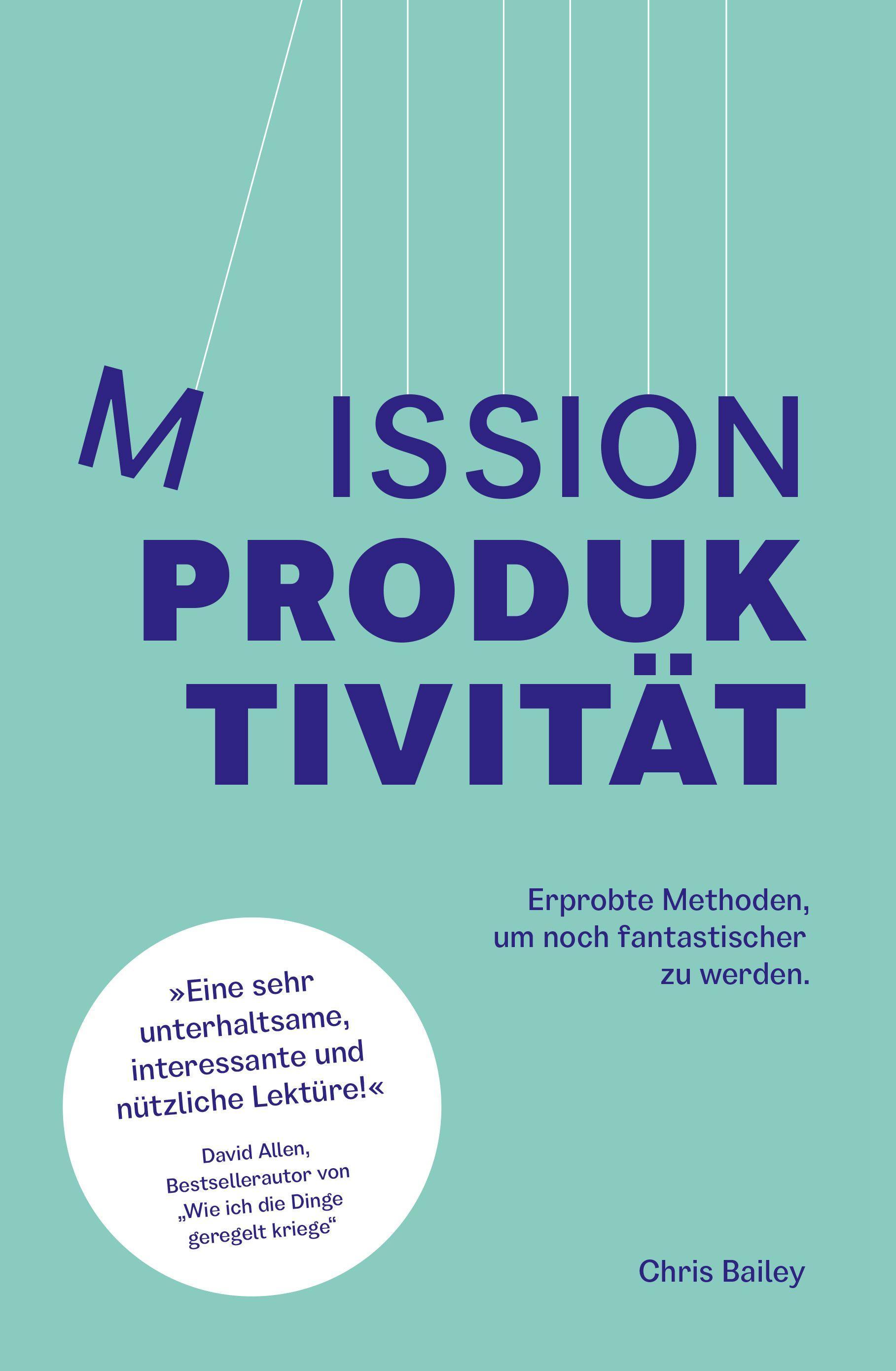 Vorderes Coverbild Mission Produktivität