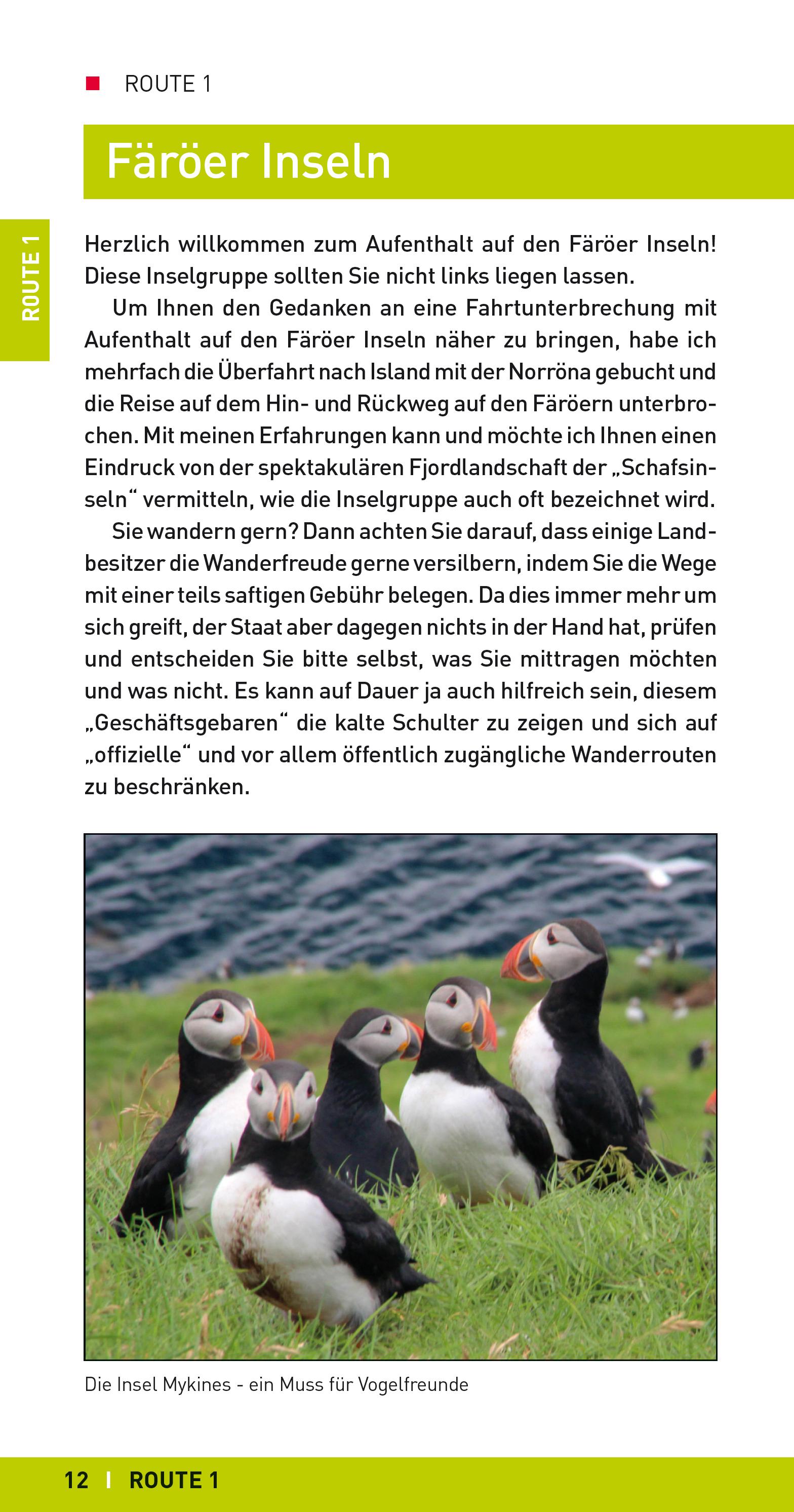 Beispielinhalt (Bild) Island mit Färöer Inseln
