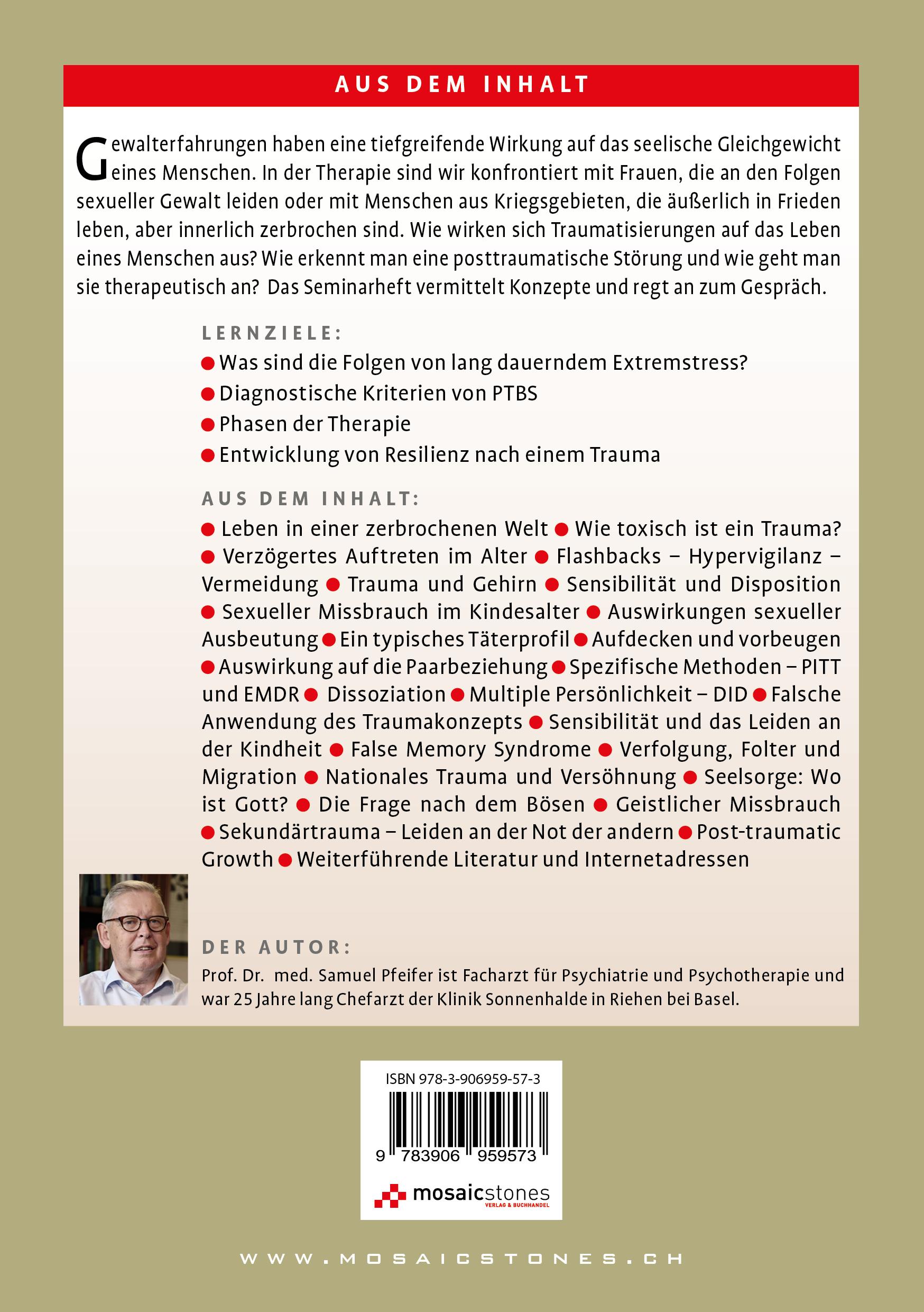 Rückseitencover Trauma