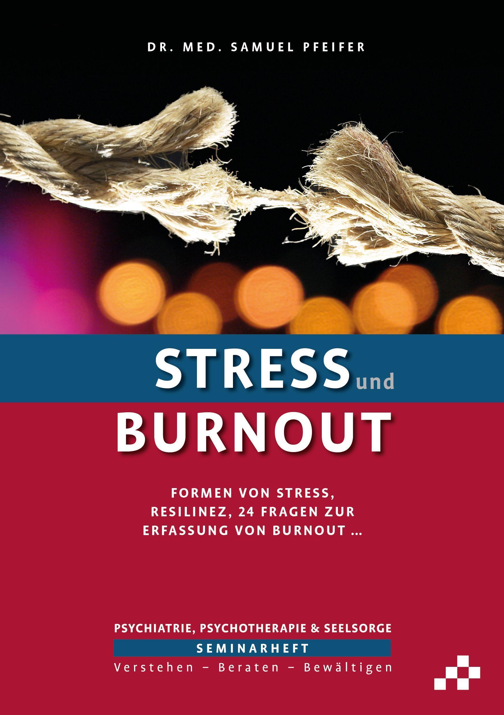 Vorderes Coverbild Stress und Burnout