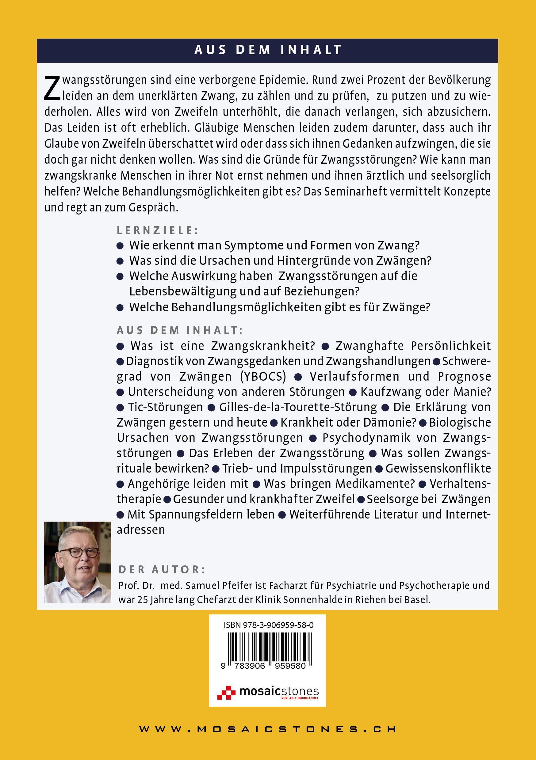 Beispielinhalt (Bild) Zwang und Zweifel