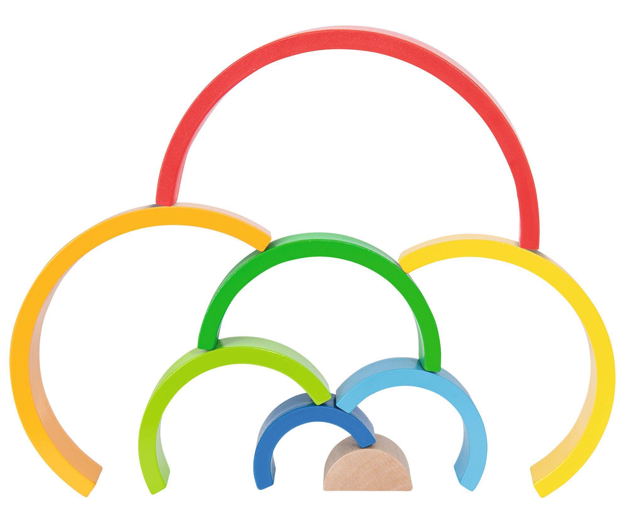 Beispielinhalt (Bild) Eichhorn Regenbogen