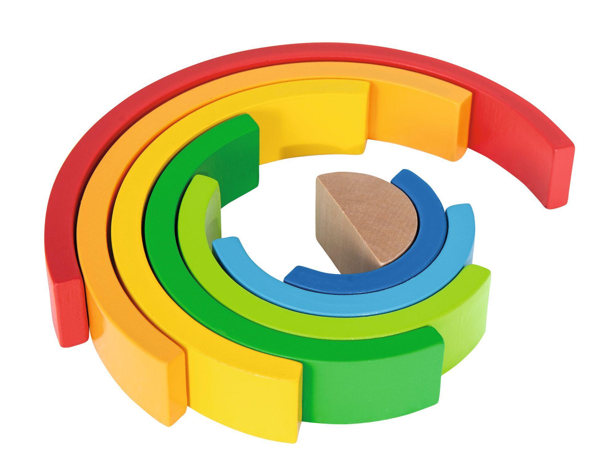 Beispielinhalt (Bild) Eichhorn Regenbogen