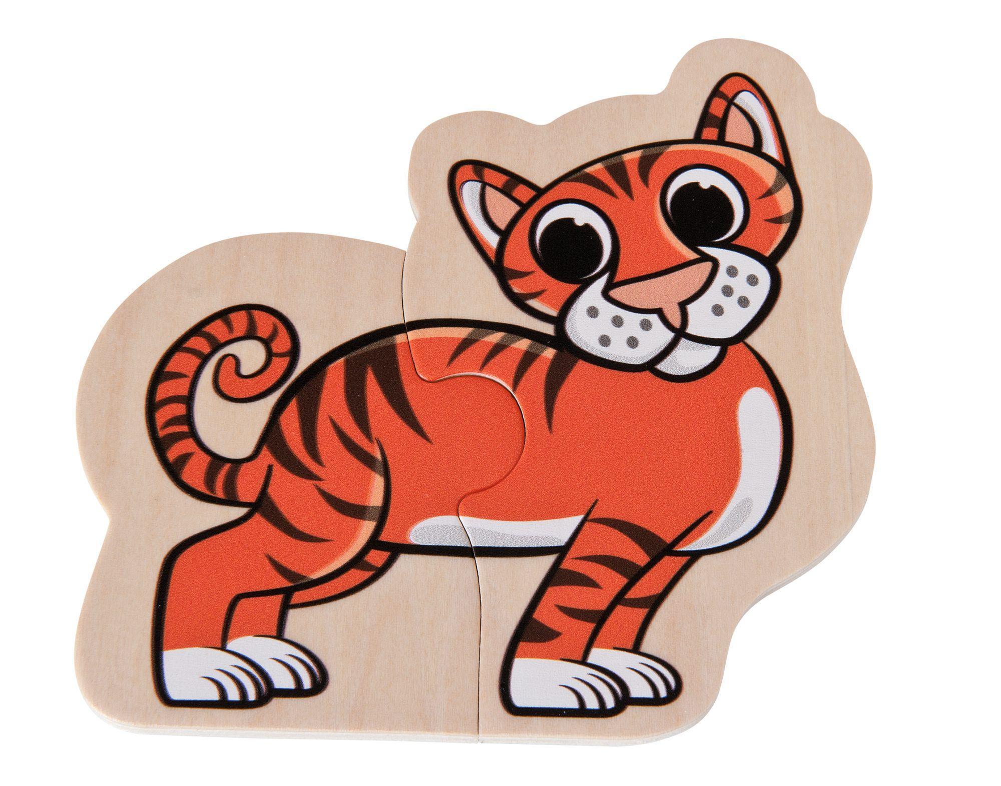 Beispielinhalt (Bild) Eichhorn Tierpuzzle 16-tlg.