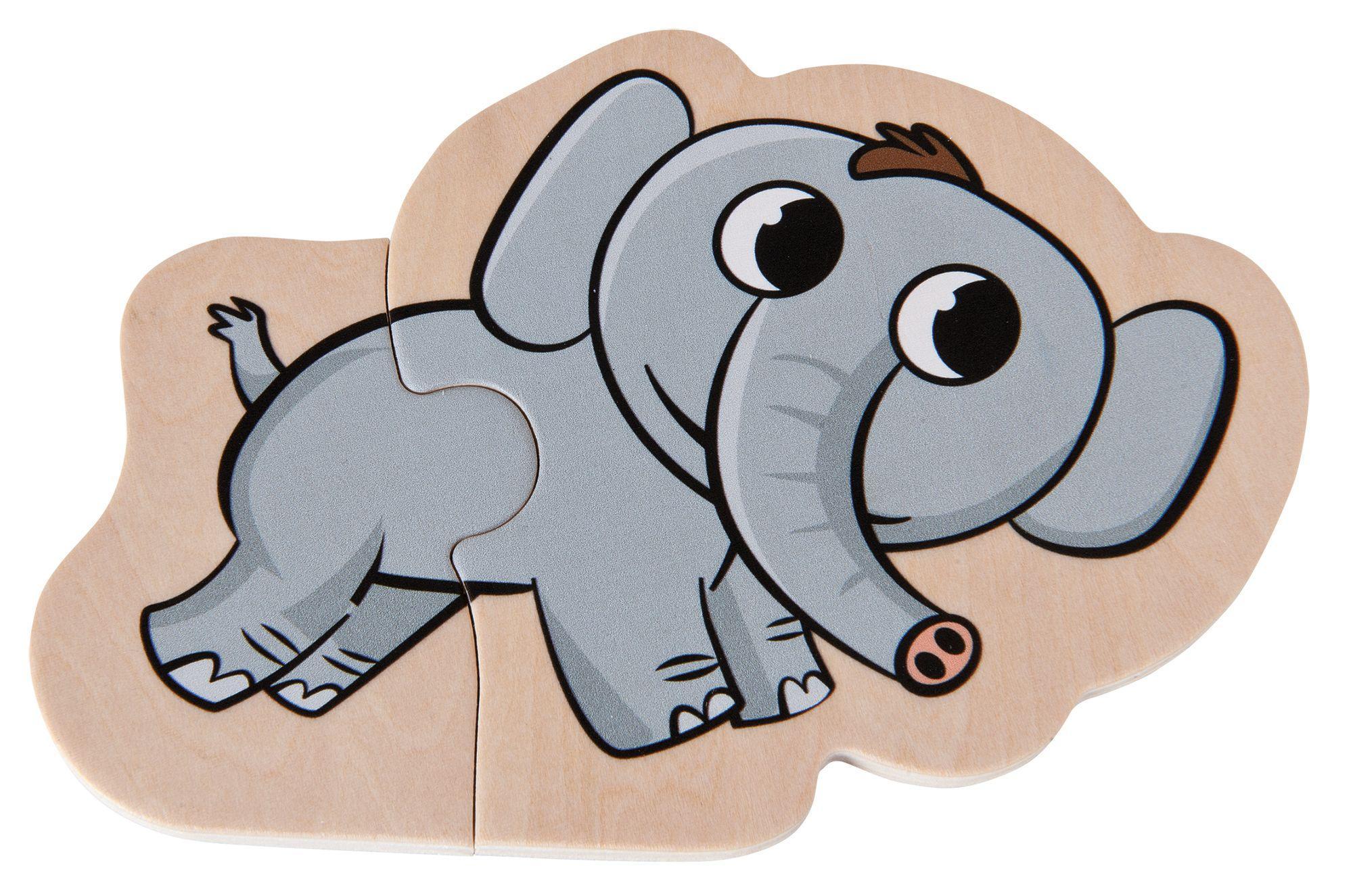 Beispielinhalt (Bild) Eichhorn Tierpuzzle 16-tlg.