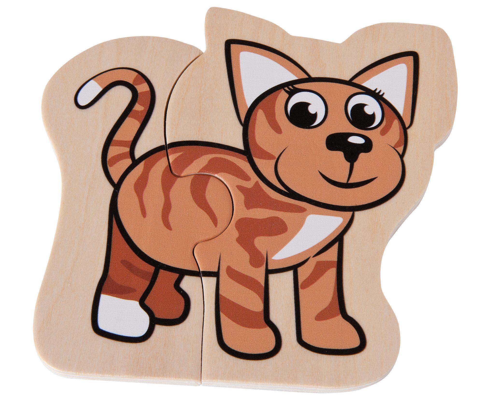 Beispielinhalt (Bild) Eichhorn Tierpuzzle 16-tlg.