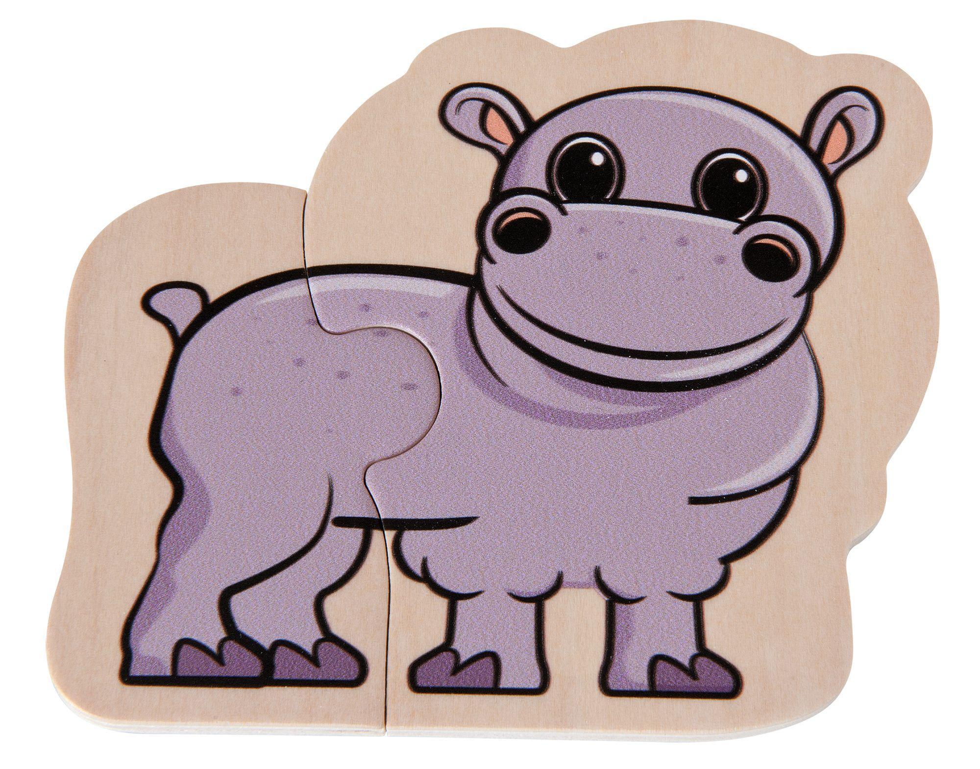 Beispielinhalt (Bild) Eichhorn Tierpuzzle 16-tlg.