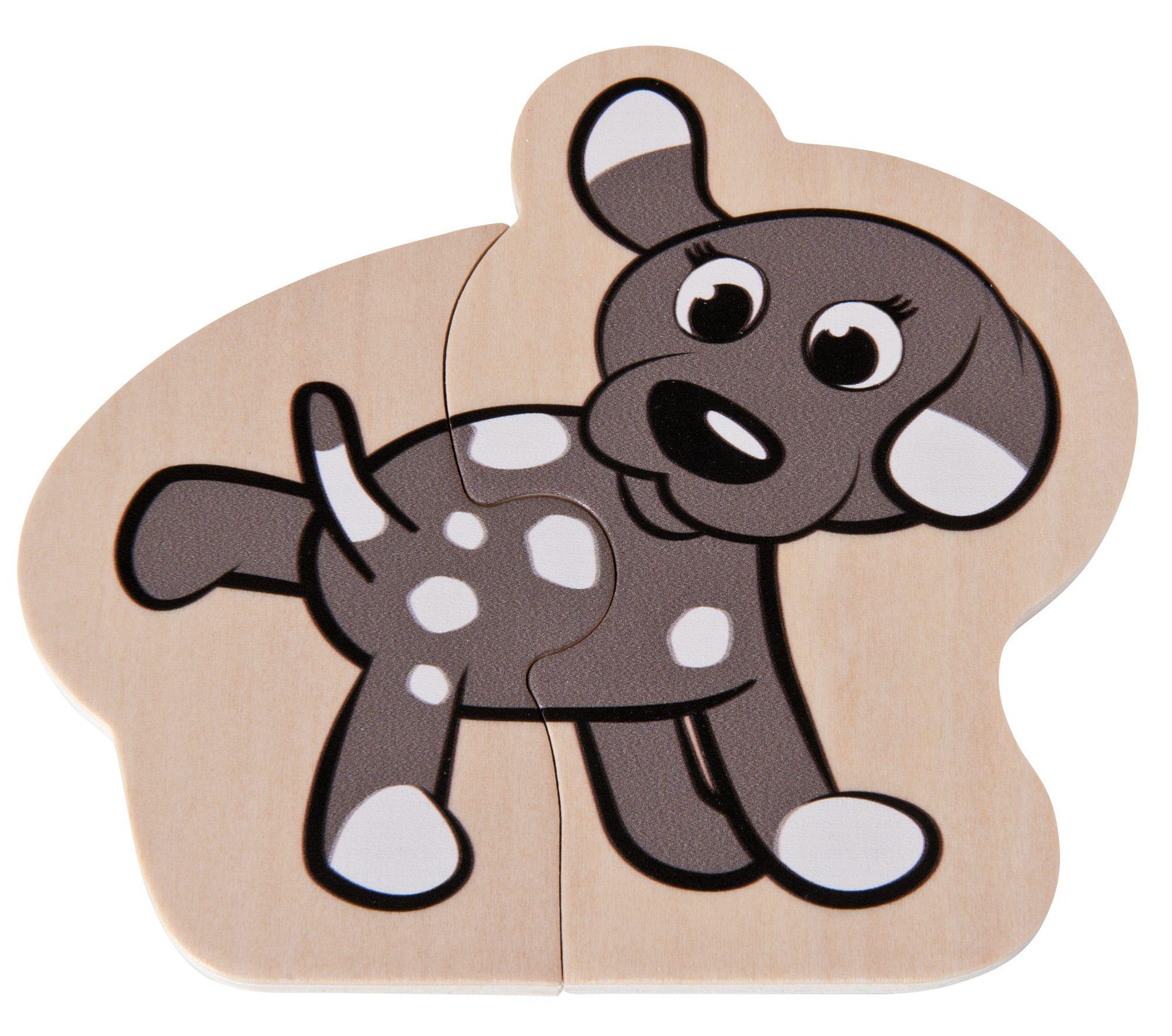 Beispielinhalt (Bild) Eichhorn Tierpuzzle 16-tlg.