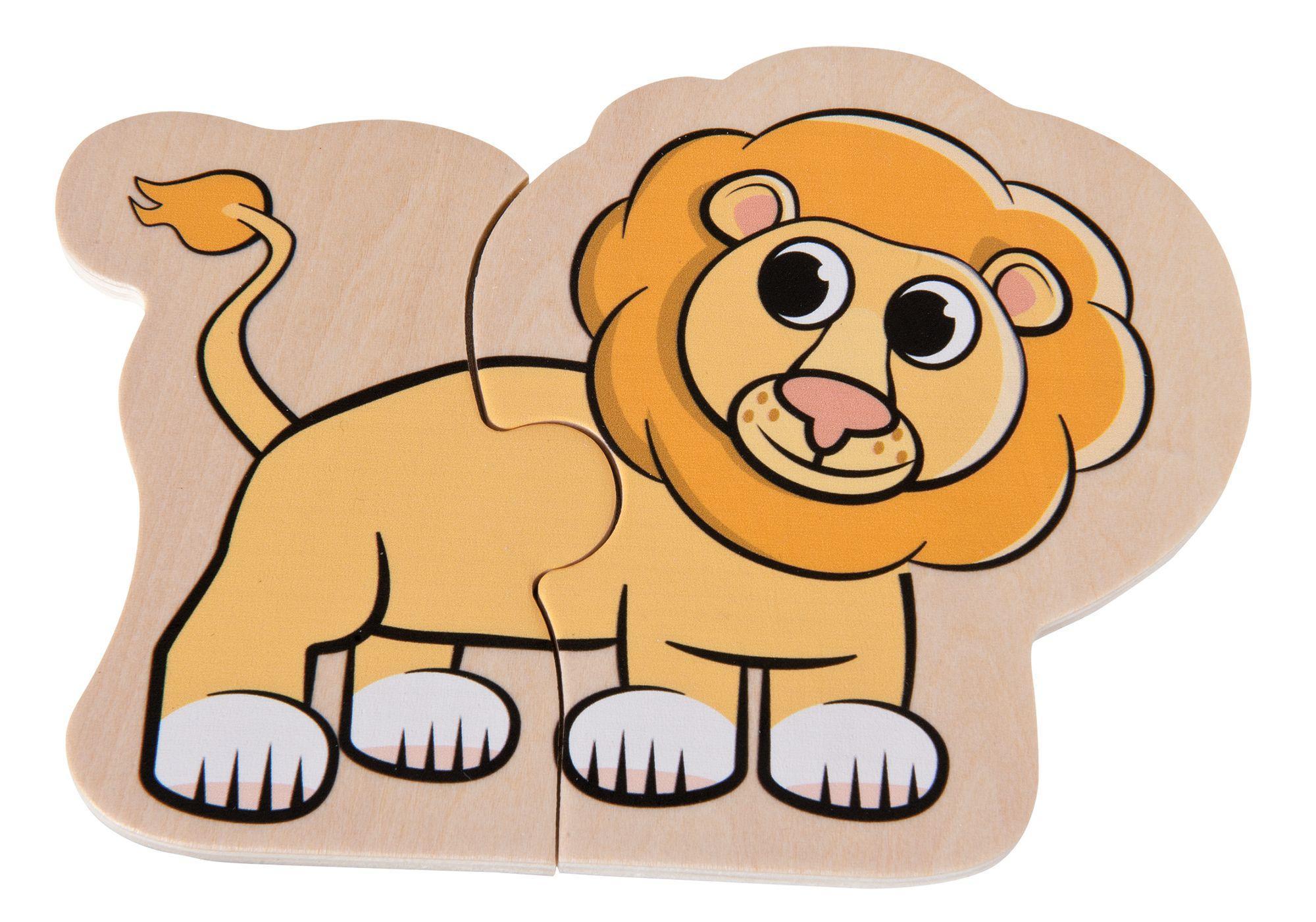 Beispielinhalt (Bild) Eichhorn Tierpuzzle 16-tlg.