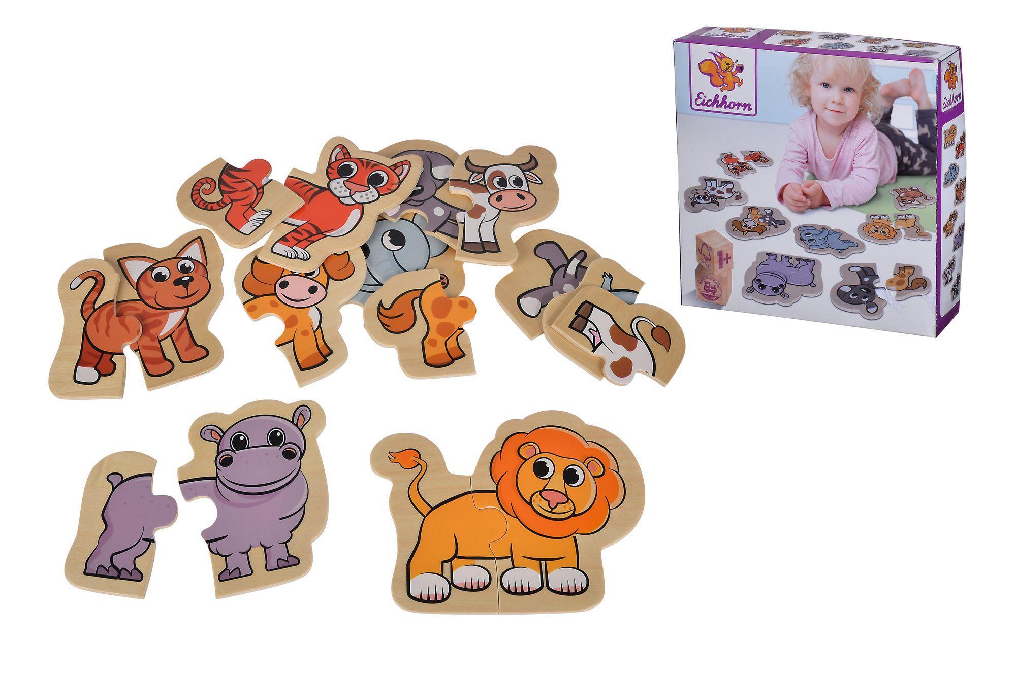 Vorderes Coverbild Eichhorn Tierpuzzle 16-tlg.