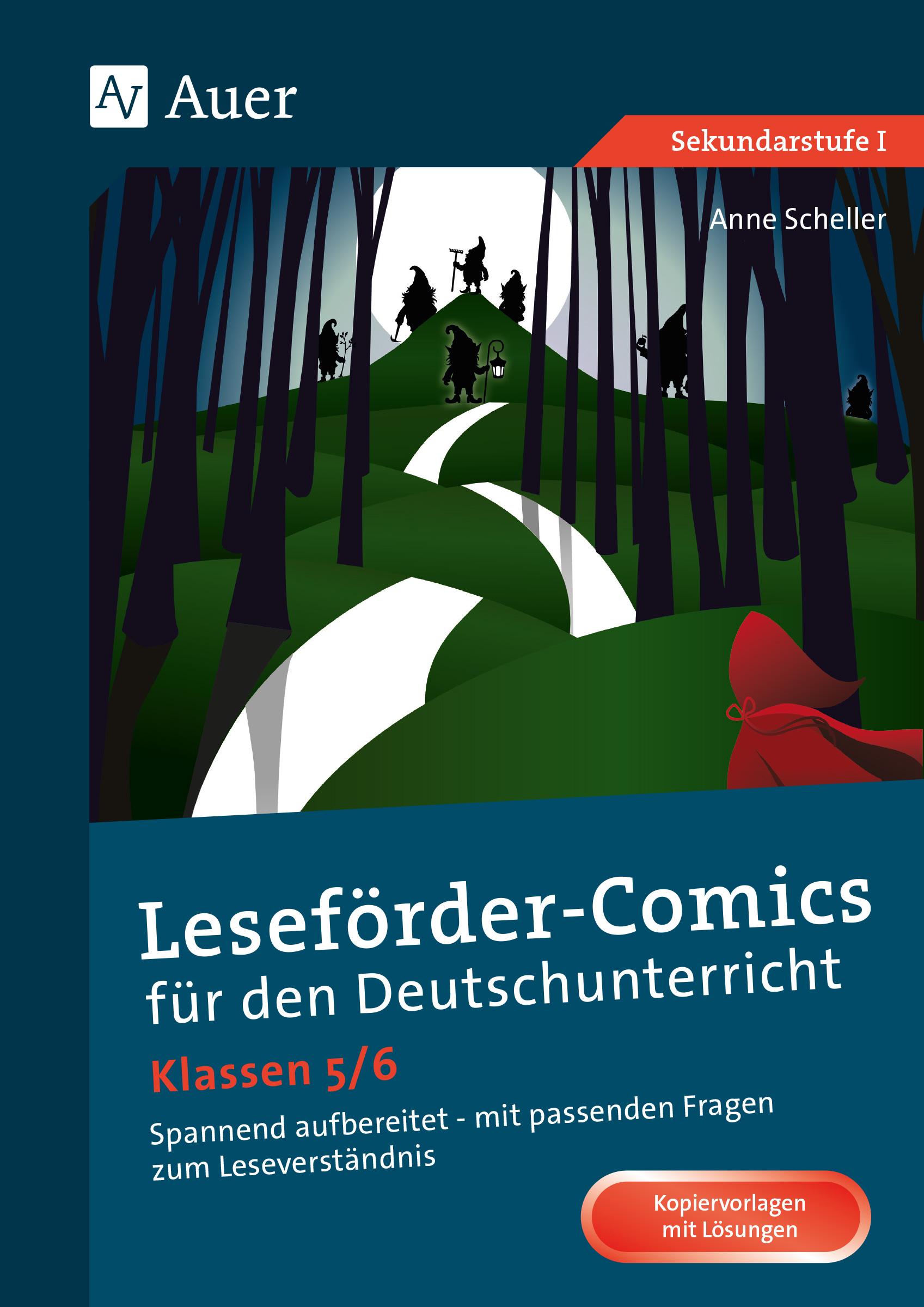 Vorderes Coverbild Leseförder-Comics für den Deutschunterricht 5-6