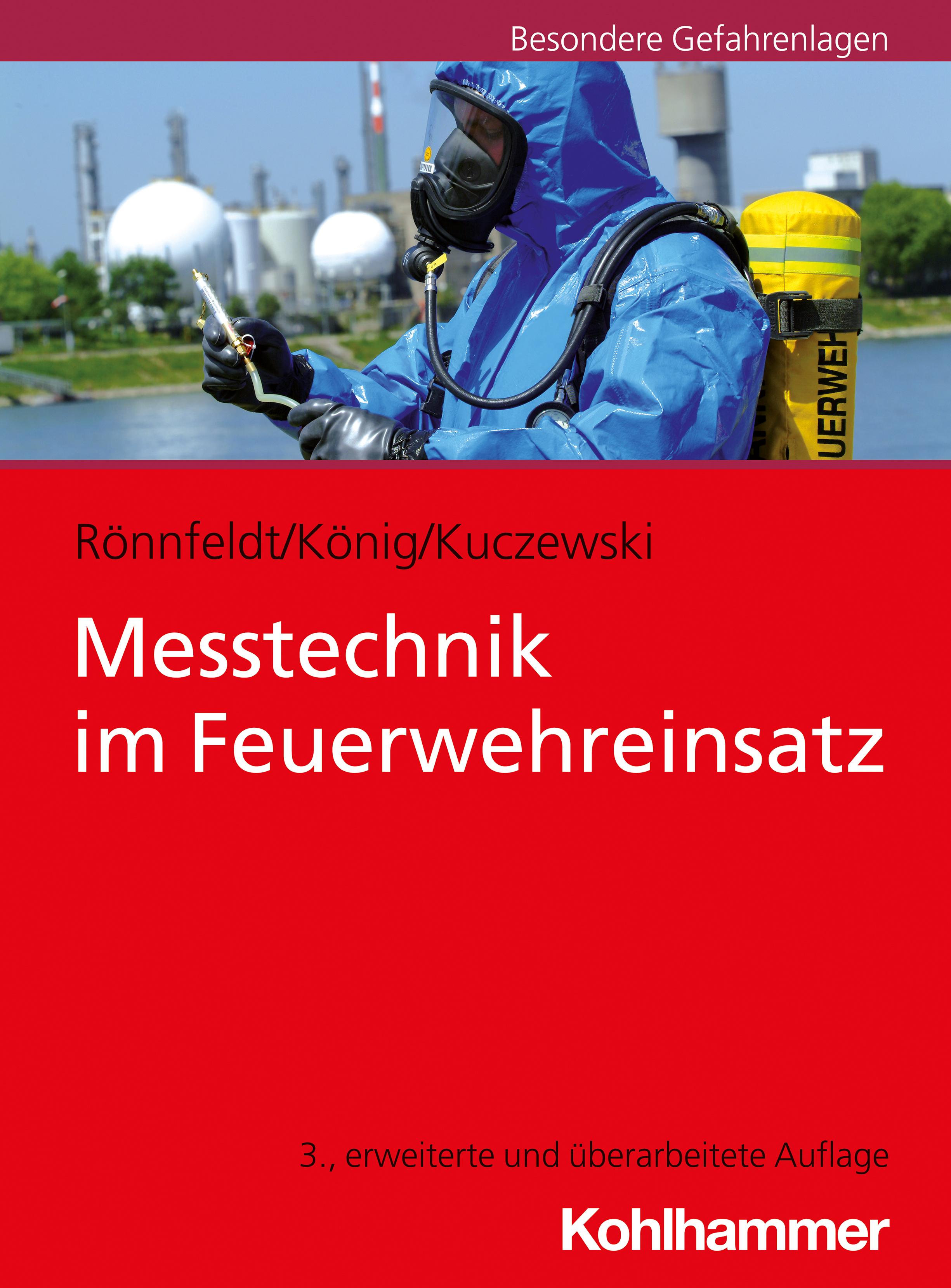 Vorderes Coverbild Messtechnik im Feuerwehreinsatz