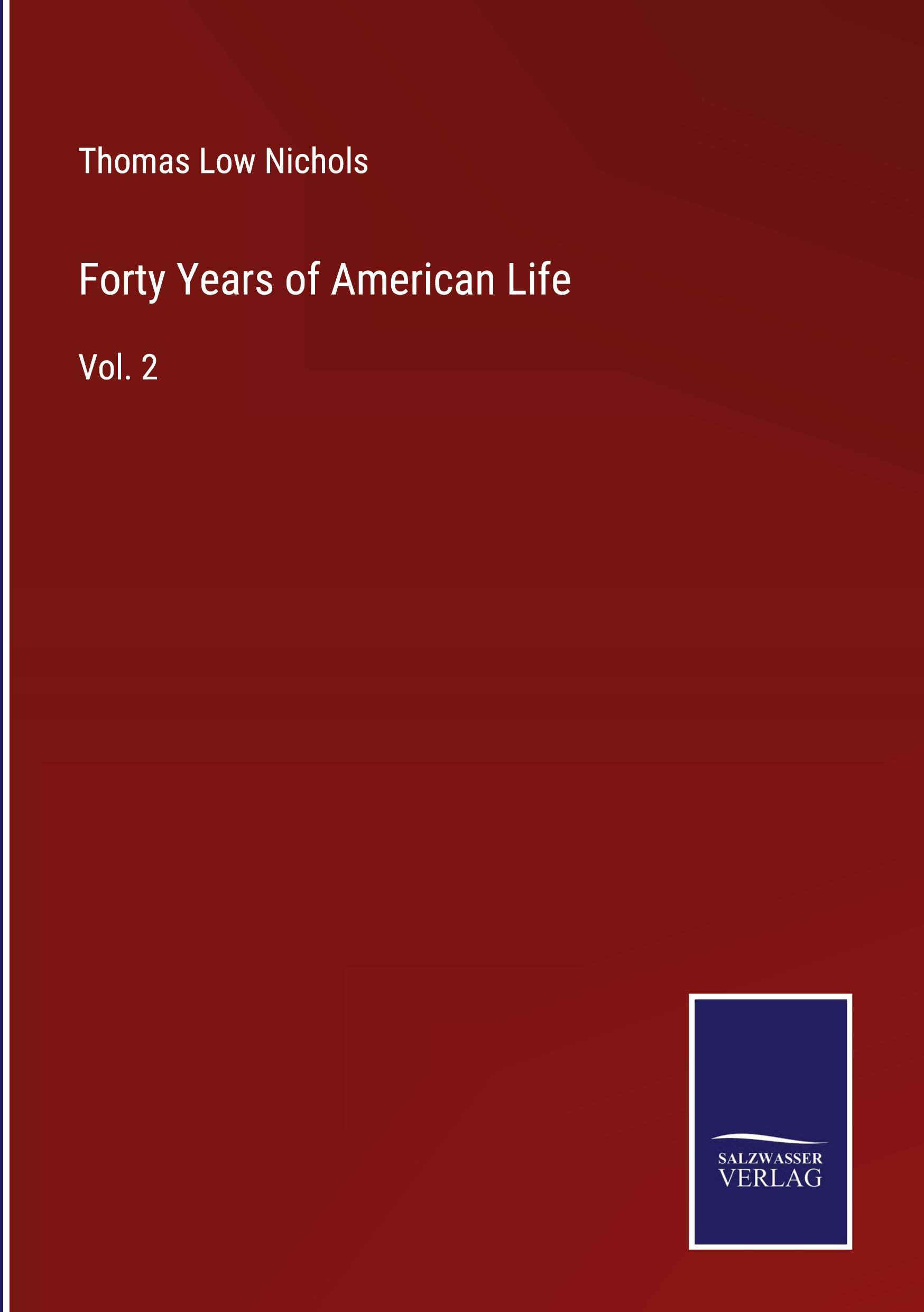 Vorderes Coverbild Forty Years of American Life