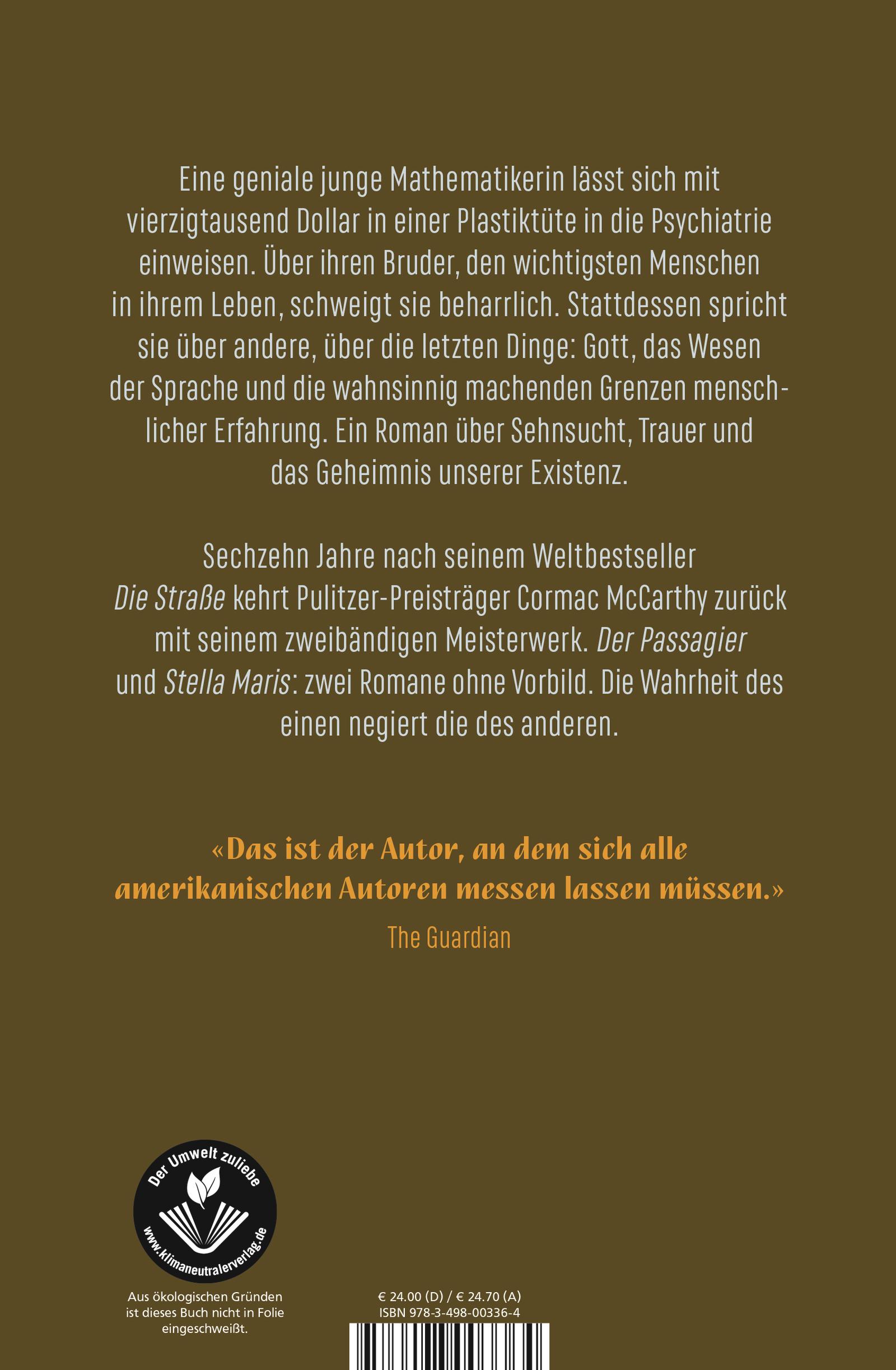 Rückseitencover Stella Maris