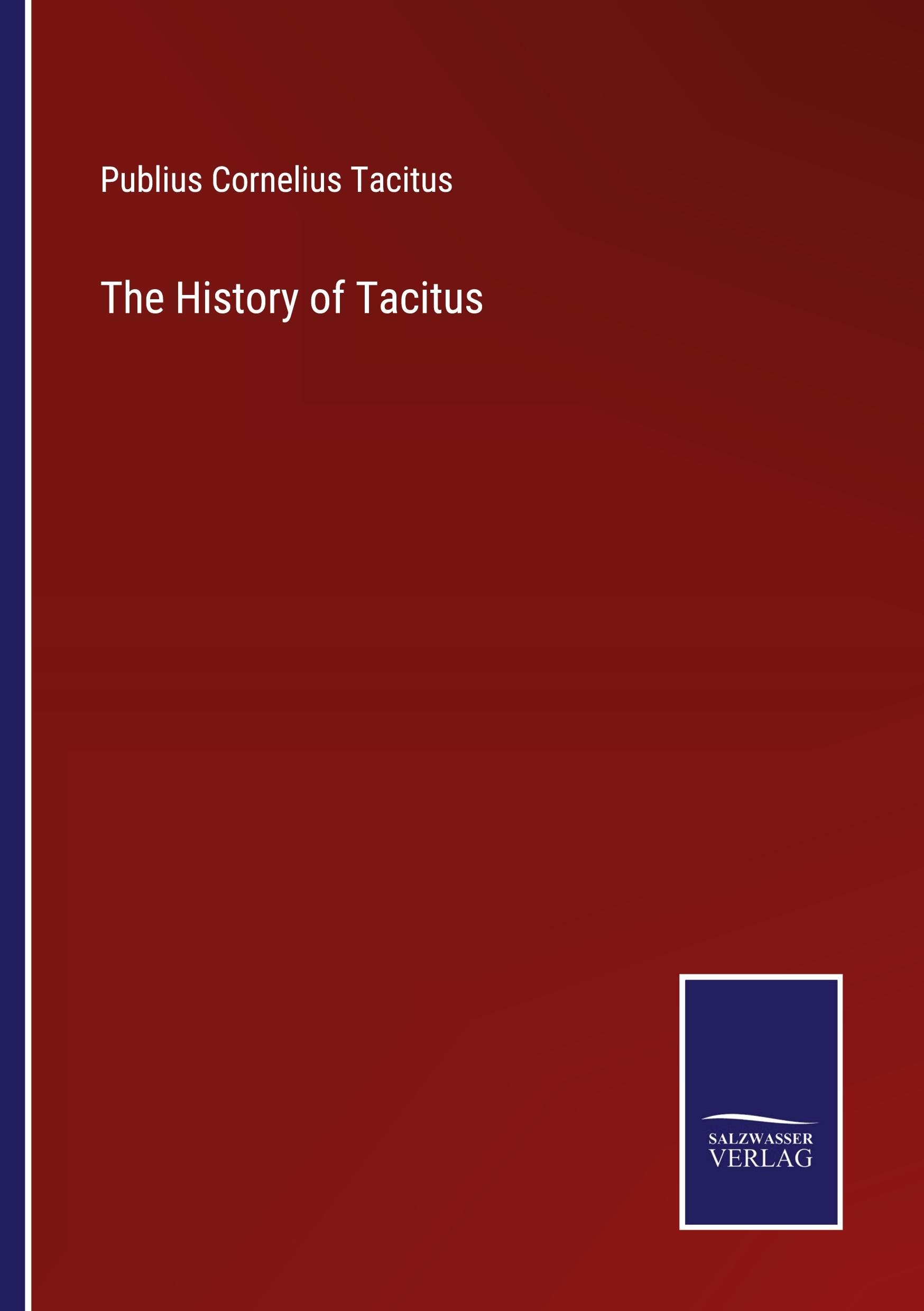 Vorderes Coverbild The History of Tacitus