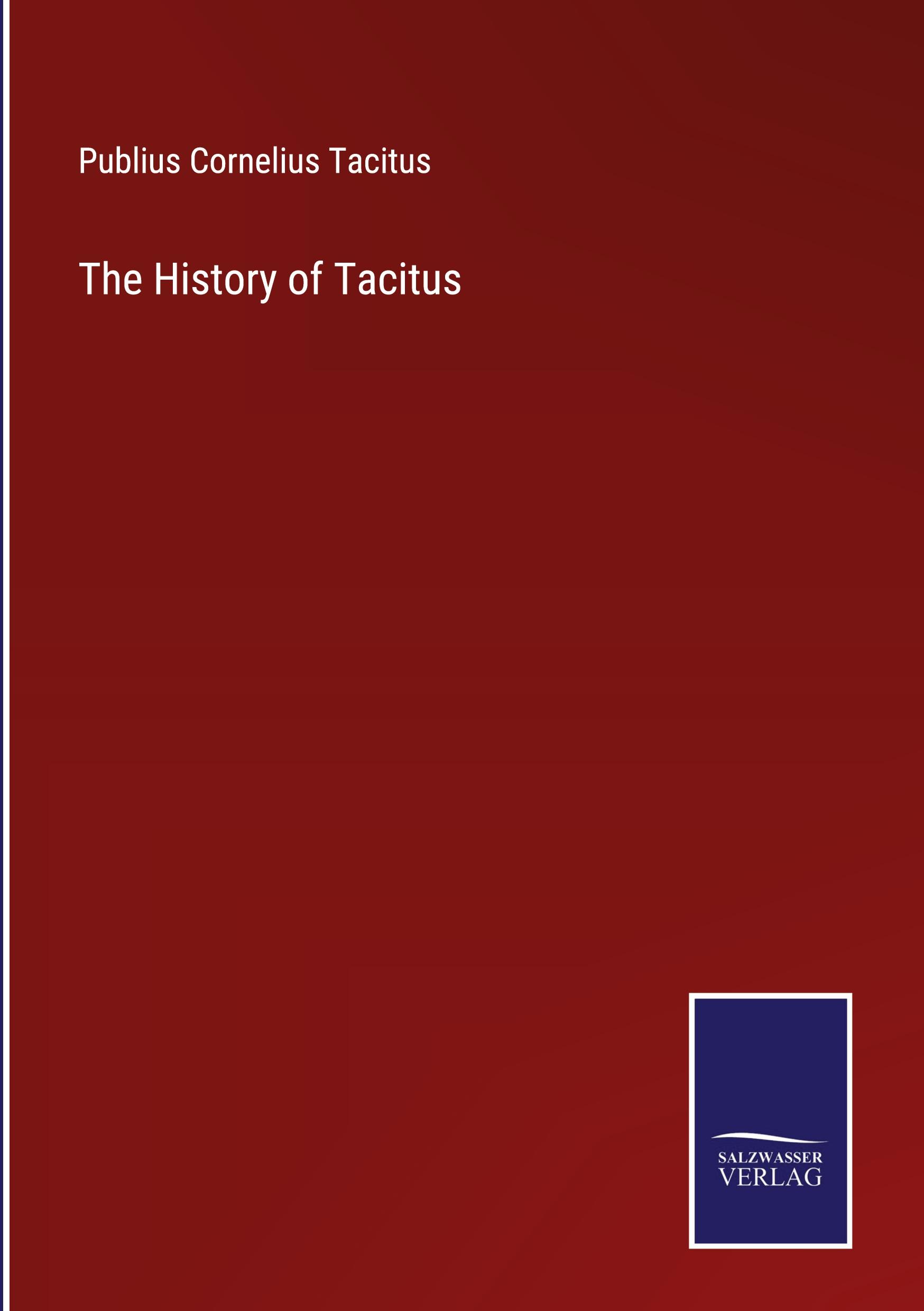 Vorderes Coverbild The History of Tacitus