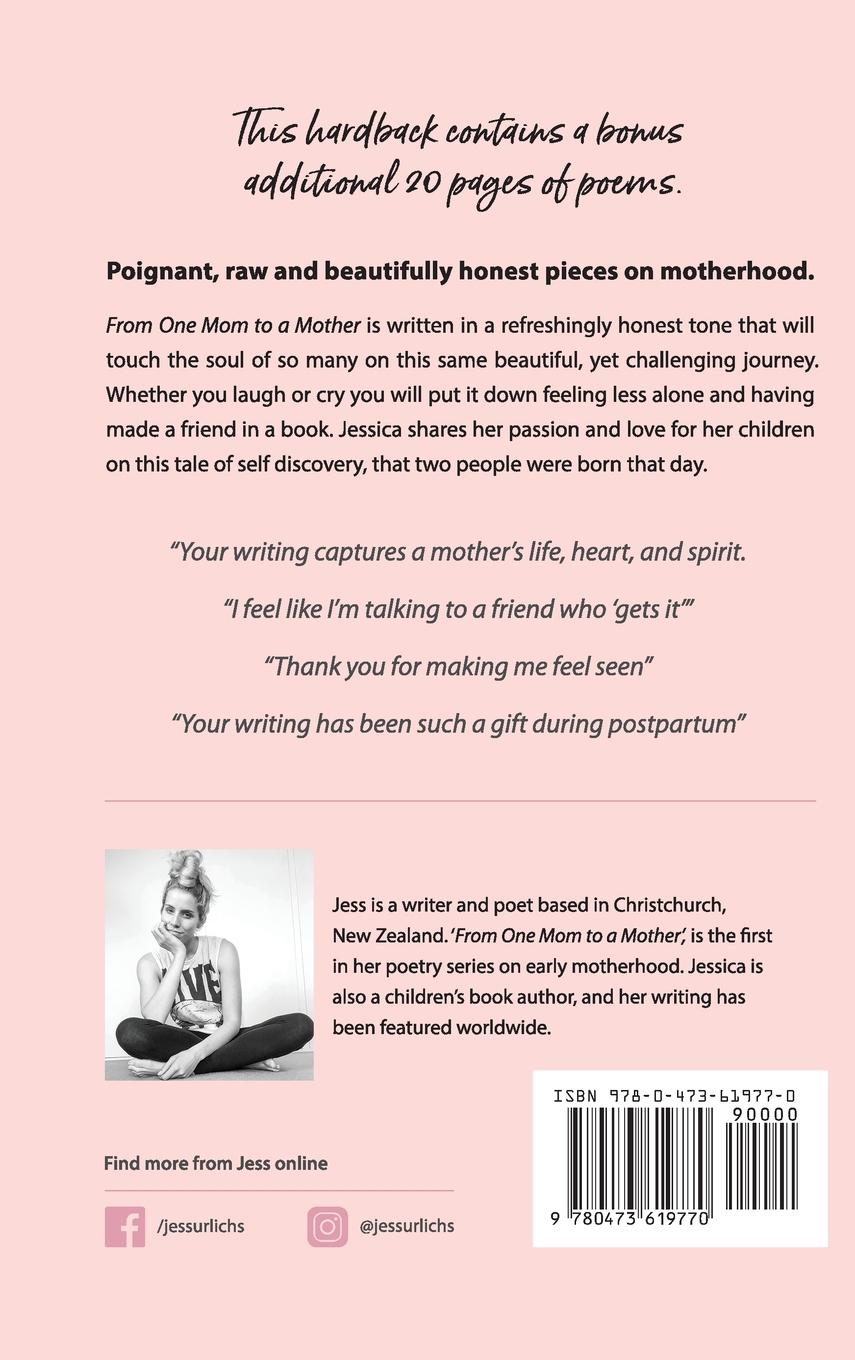 Rückseitencover From One Mom to a Mother