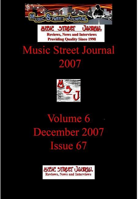 Vorderes Coverbild Music Street Journal 2007