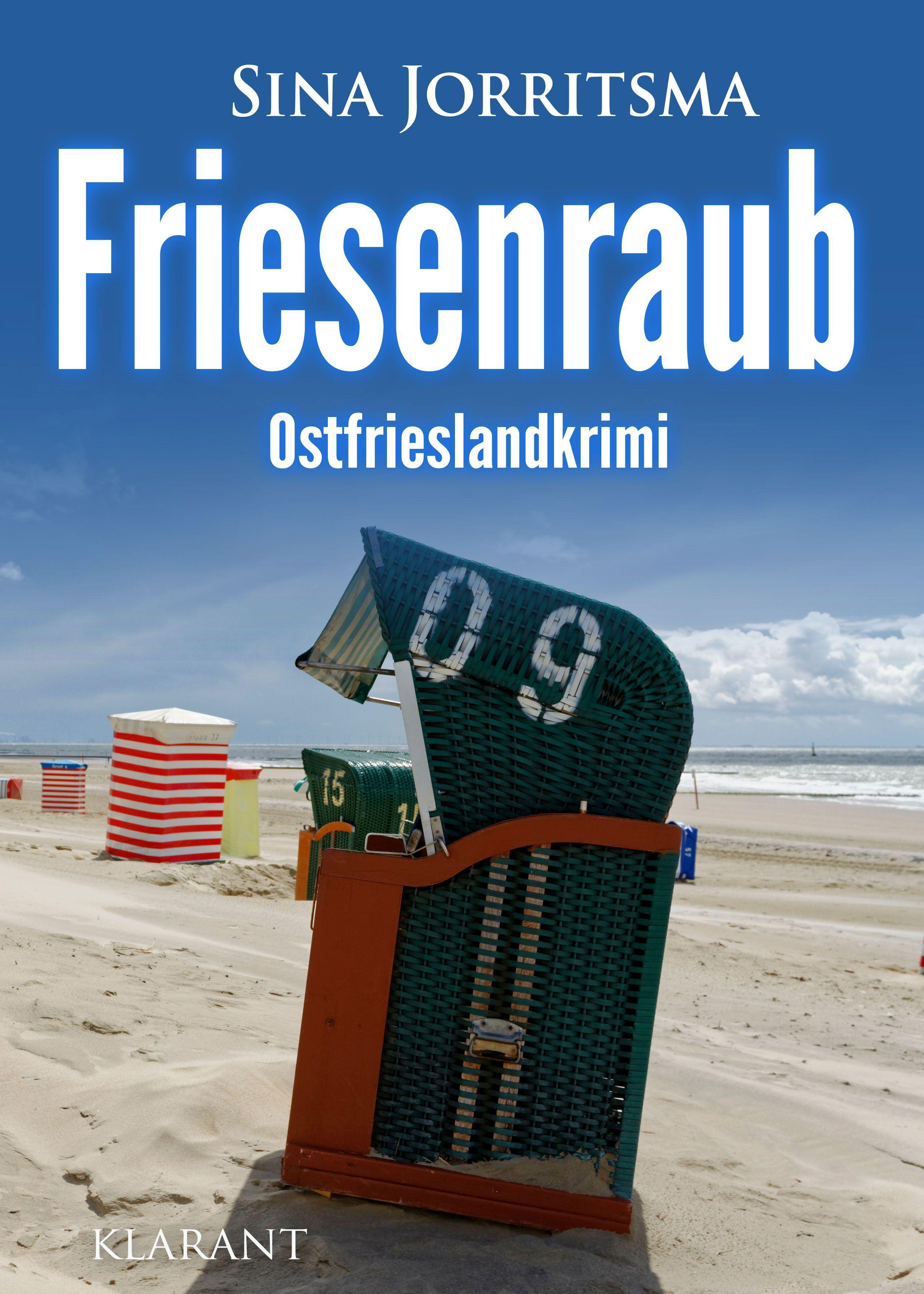 Vorderes Coverbild Friesenraub. Ostfrieslandkrimi