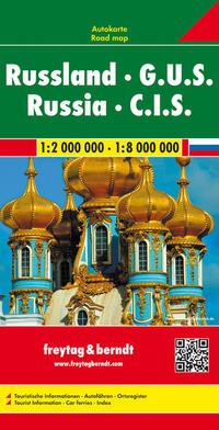 Vorderes Coverbild Russland GUS 1 : 2 000 000 / 1 : 8 000 000