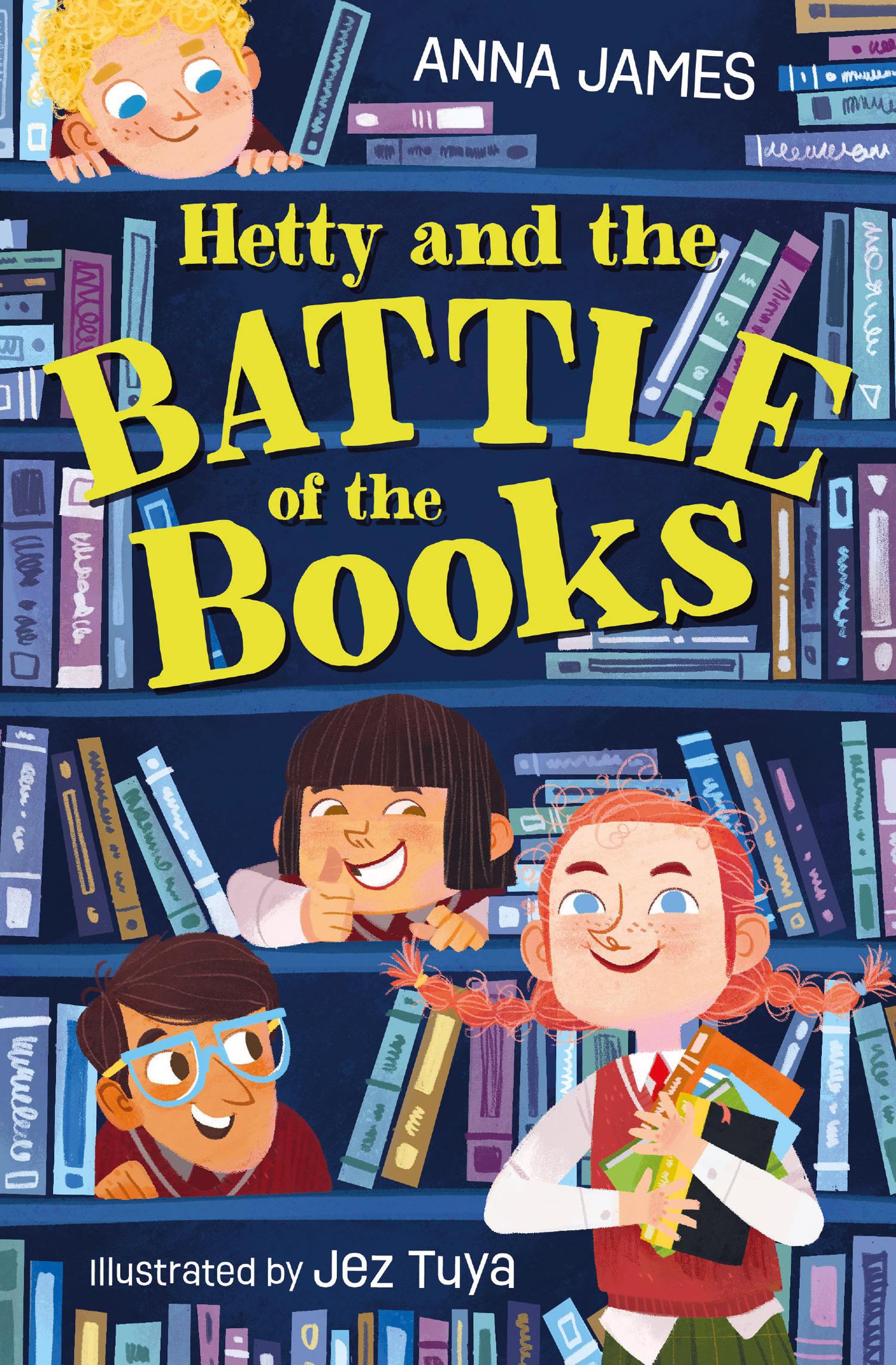 Vorderes Coverbild Hetty and the Battle of the Books