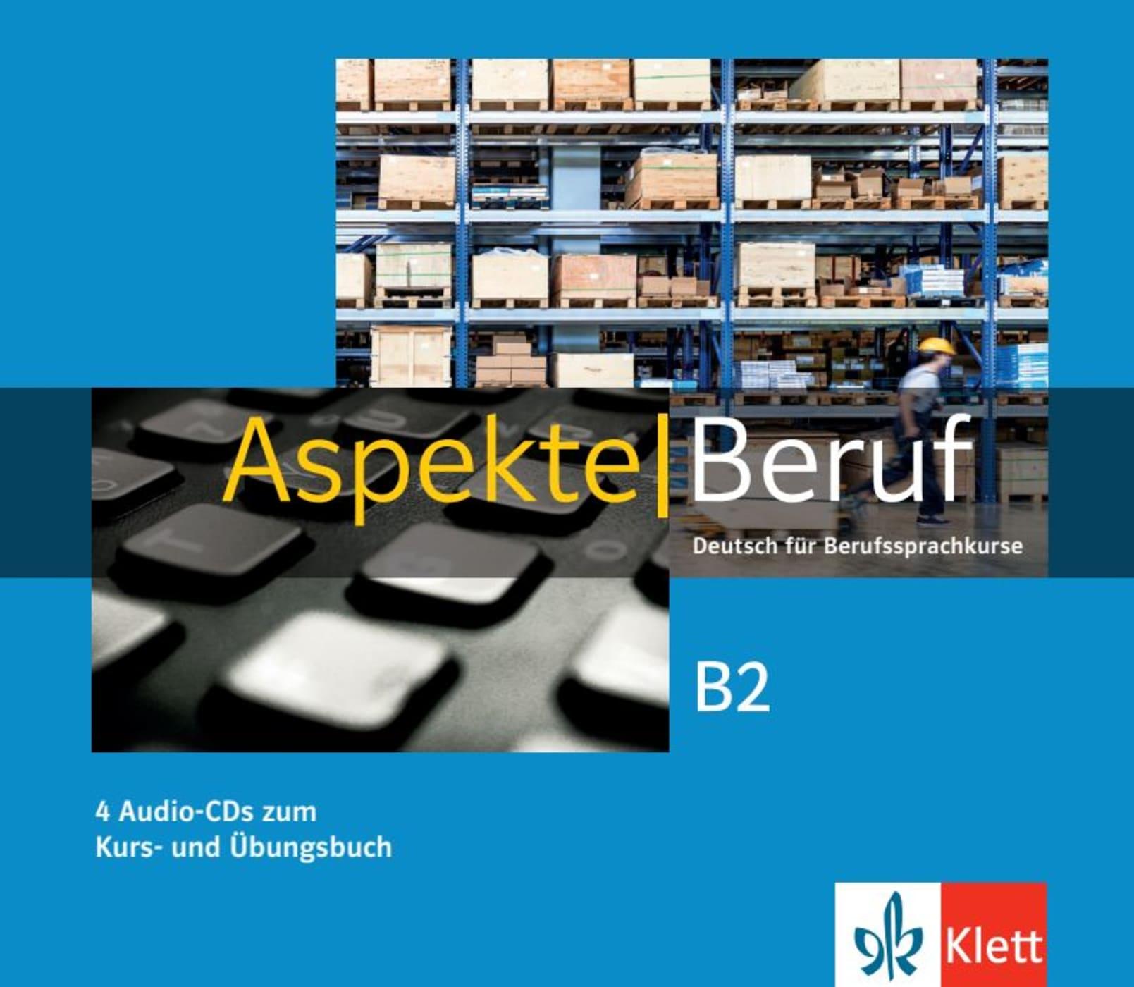 Vorderes Coverbild Aspekte Beruf B2. 4 Audio-CDs zum Kurs- und Übungsbuch