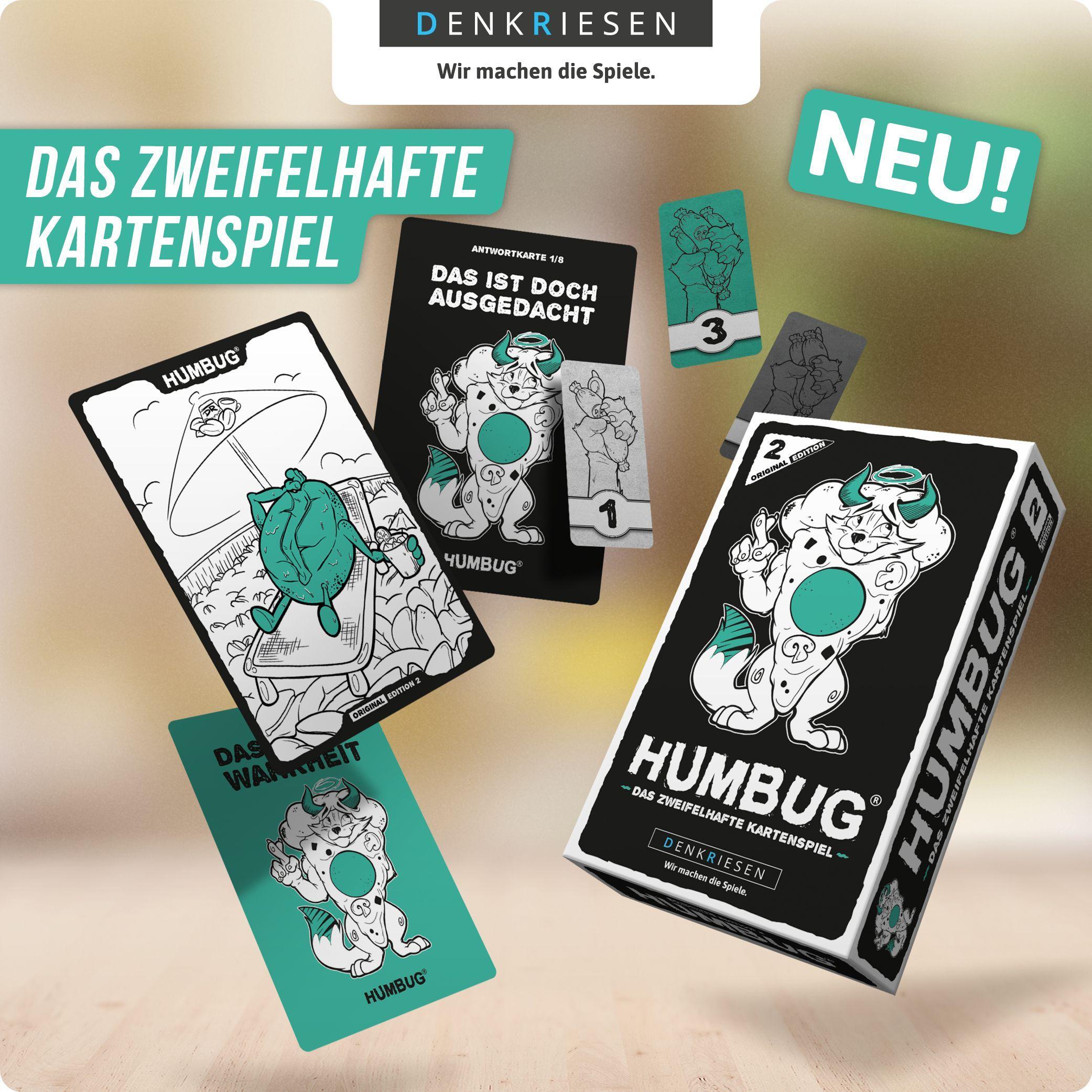 Beispielinhalt (Bild) HUMBUG Original Edition Nr. 2 - Das zweifelhafte Kartenspiel