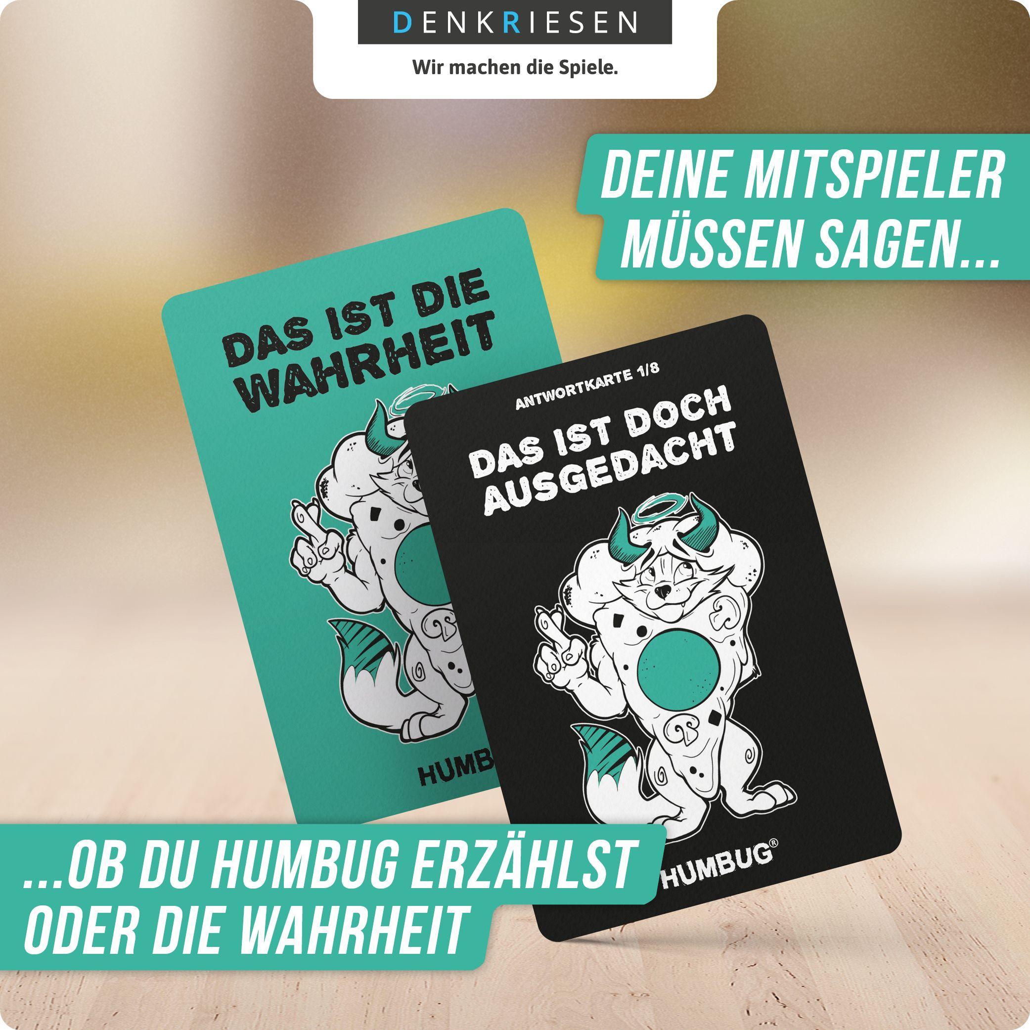 Beispielinhalt (Bild) HUMBUG Original Edition Nr. 2 - Das zweifelhafte Kartenspiel