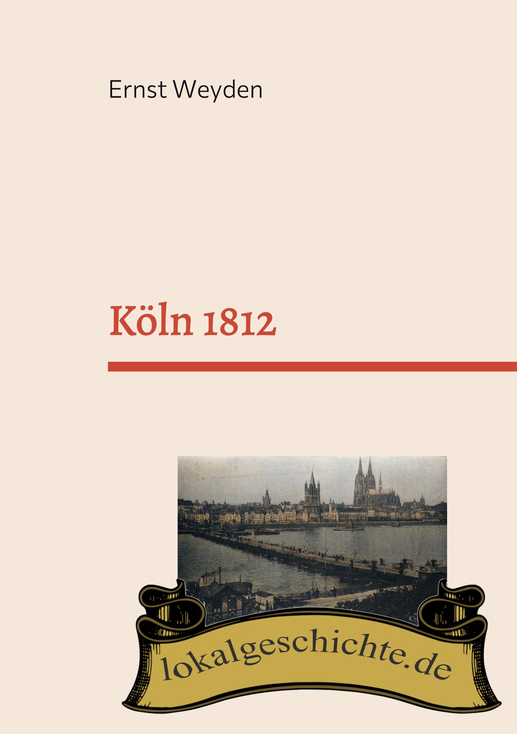 Vorderes Coverbild Köln 1812