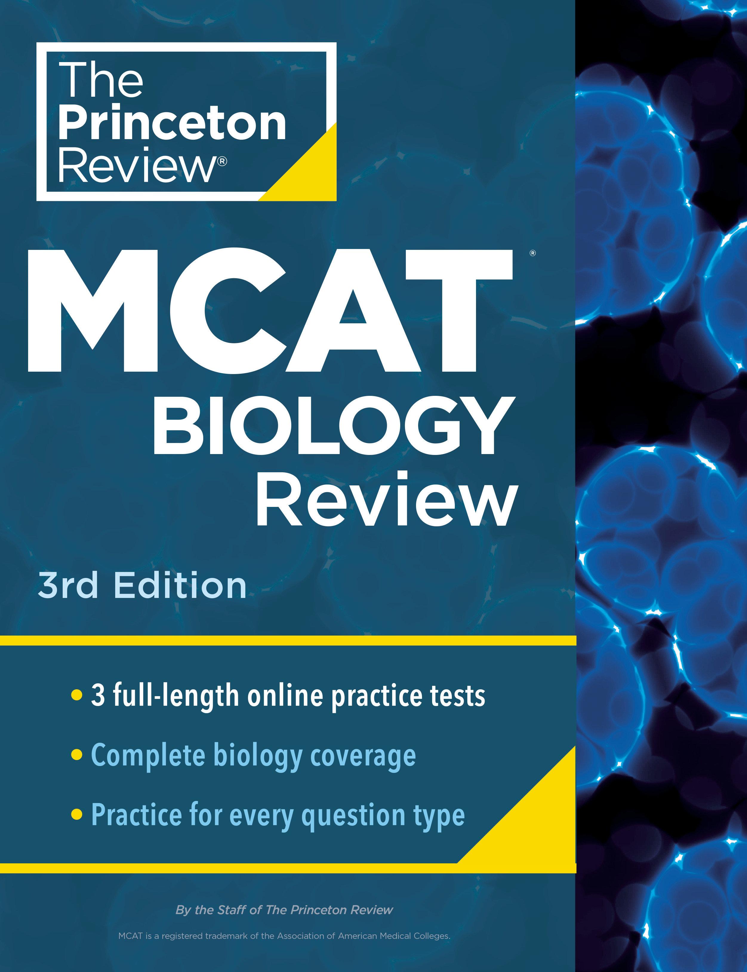 Vorderes Coverbild Princeton Review MCAT Biology Review