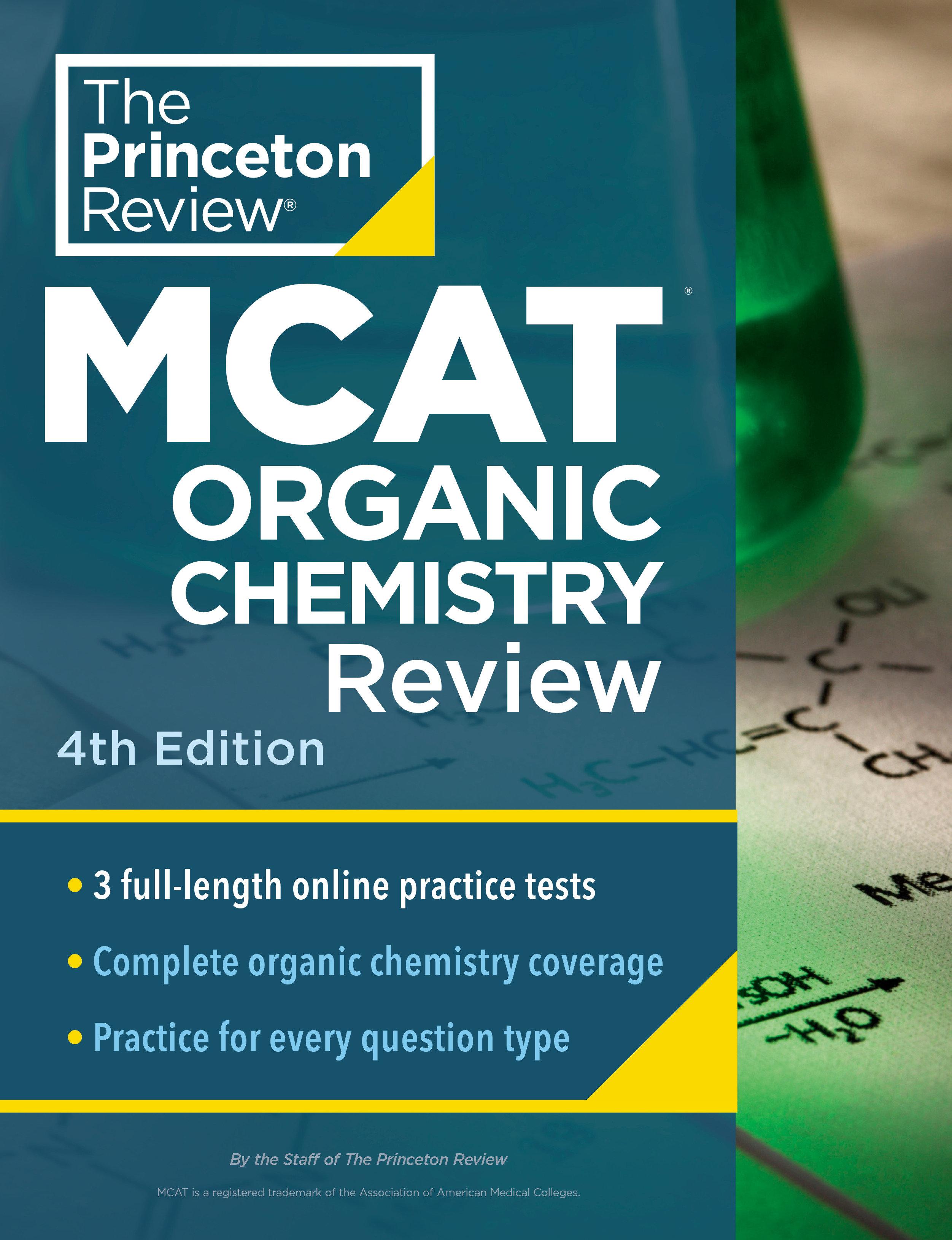 Vorderes Coverbild Princeton Review MCAT Organic Chemistry Review