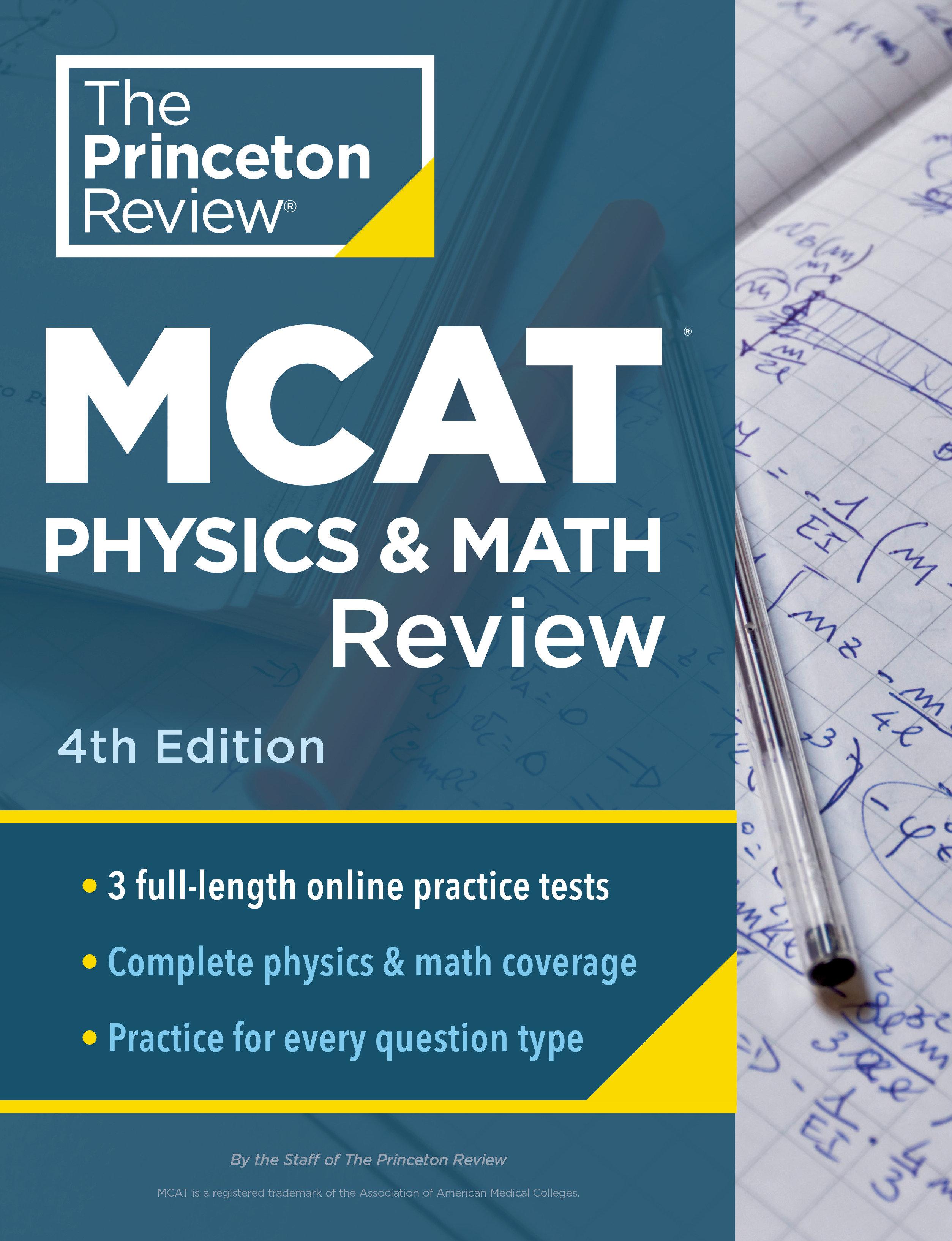 Vorderes Coverbild Princeton Review MCAT Physics and Math Review