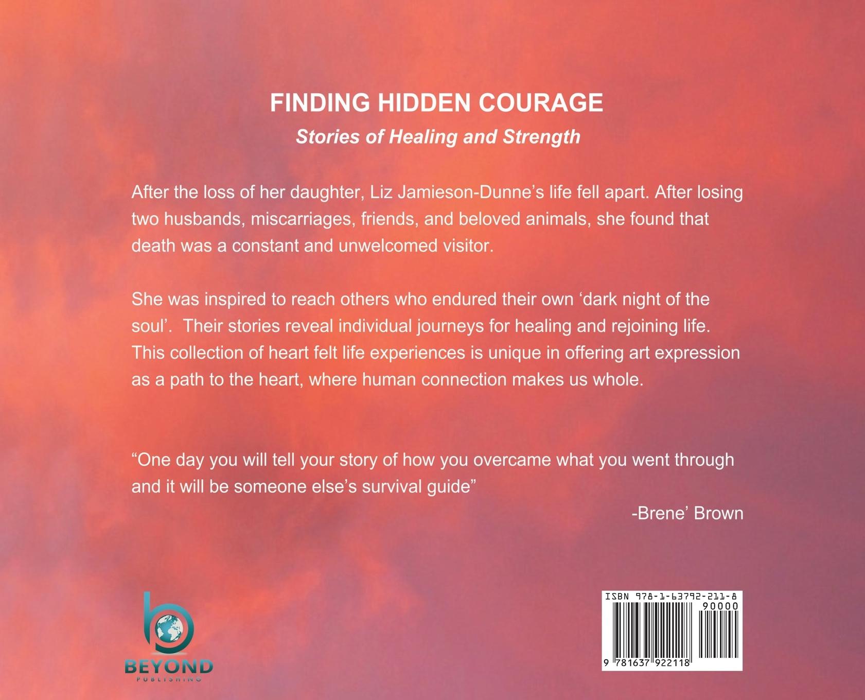 Rückseitencover Finding Hidden Courage
