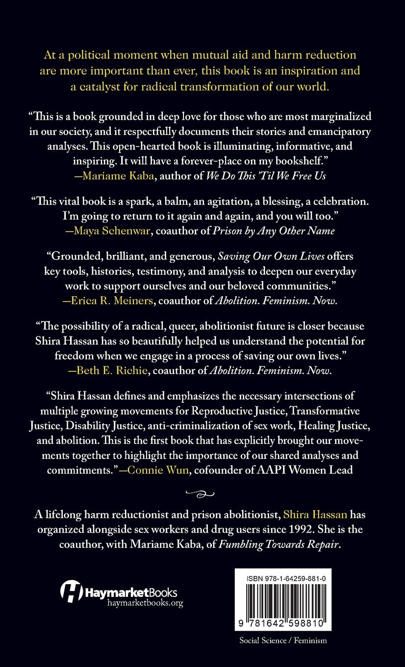 Rückseitencover Saving Our Own Lives