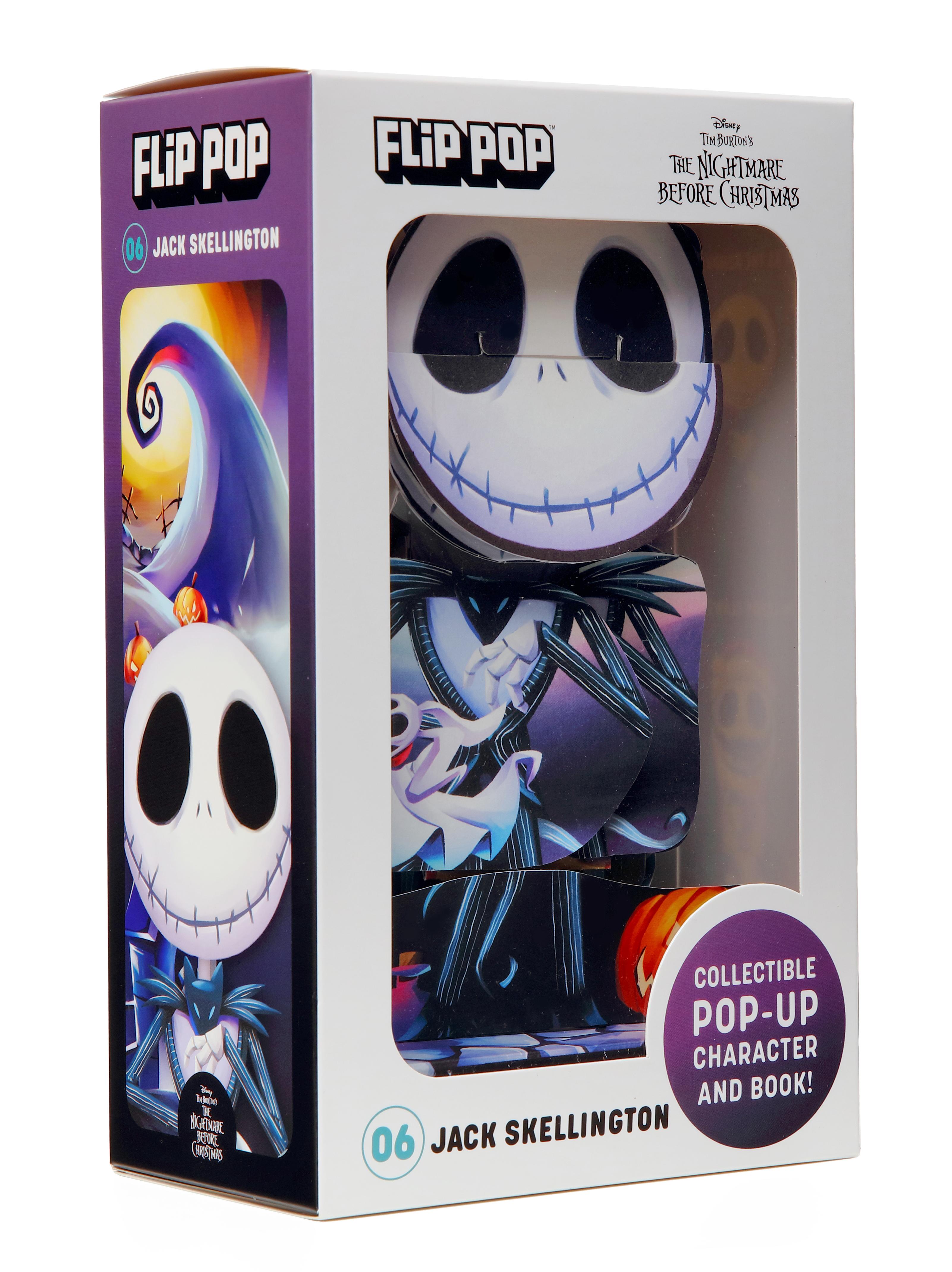 Vorderes Coverbild The Nightmare Before Christmas Flip Pop: Jack Skellington